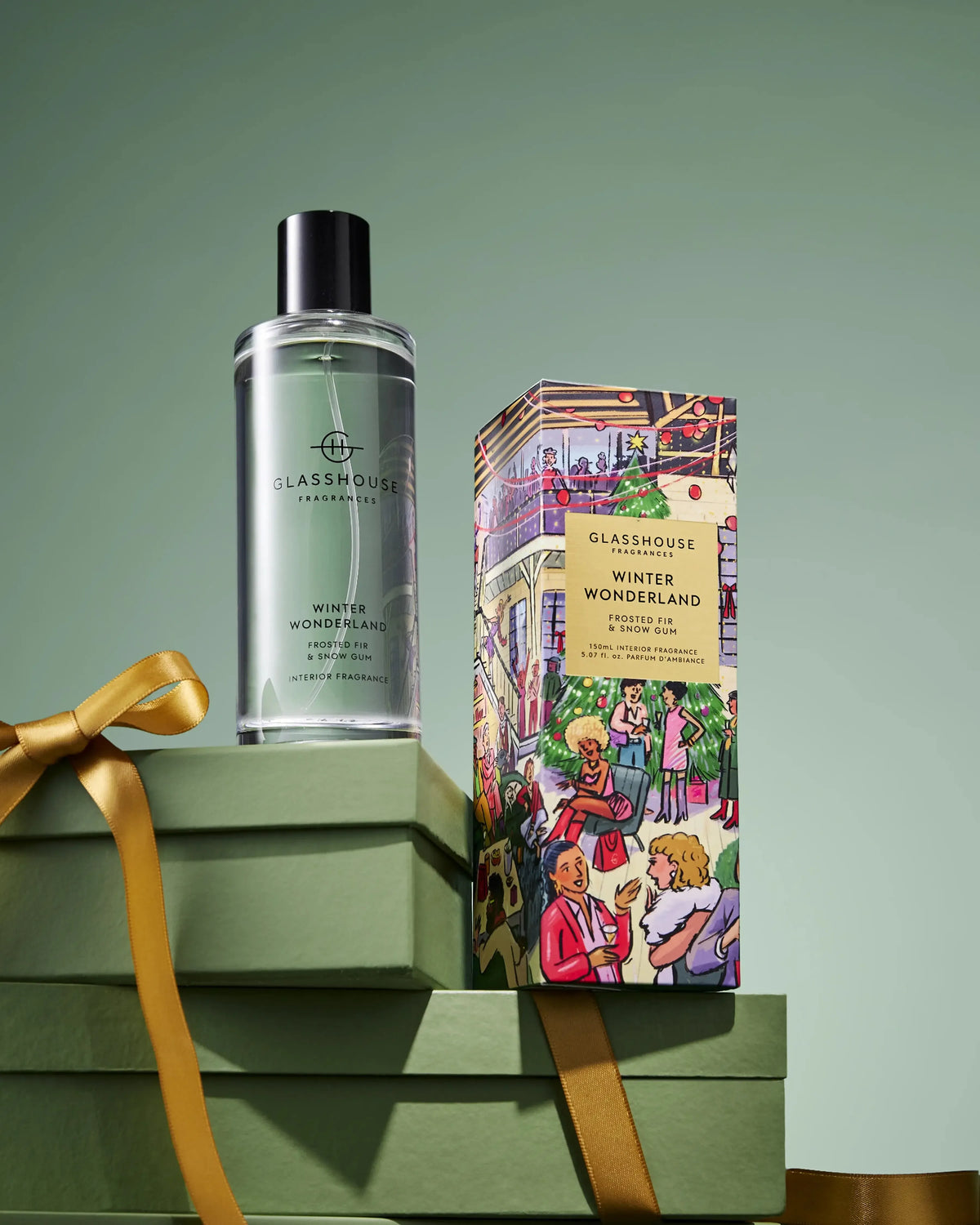 150ml Interior Fragrance - Winter Wonderland-Christmas-Glasshouse-The Bay Room