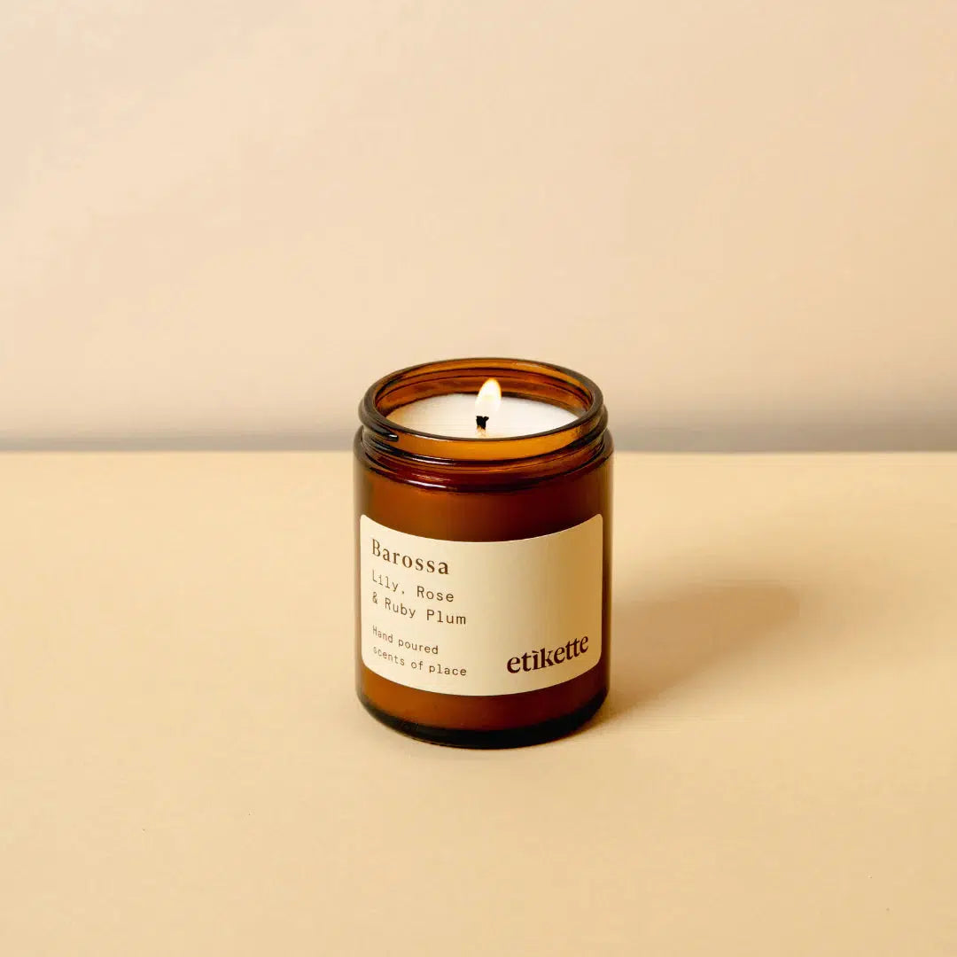 175ml Soy Candle - Asst Fragrances-Candles & Fragrances-Etikette-Barossa-The Bay Room