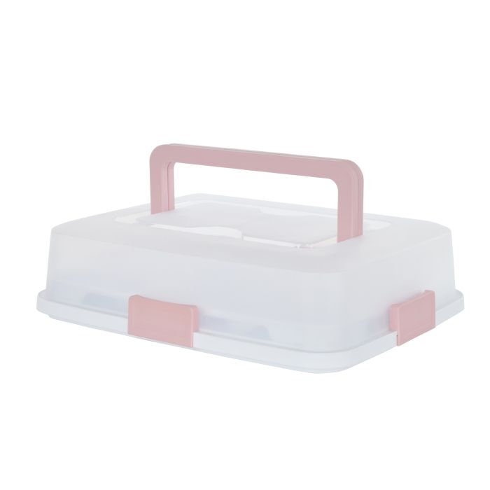 2 in 1 Rectangle Cake and Cupcake Carrier 44.5x36x11.5cm-Kitchenware-Davis & Waddell-The Bay Room
