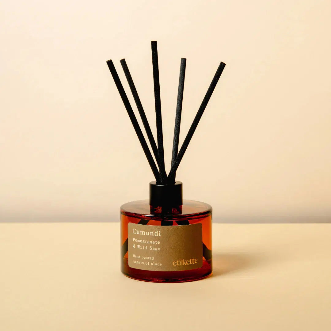 200ml Eco Reed Diffuser - Asst Fragrances-Candles & Fragrances-Etikette-Eumundi-The Bay Room