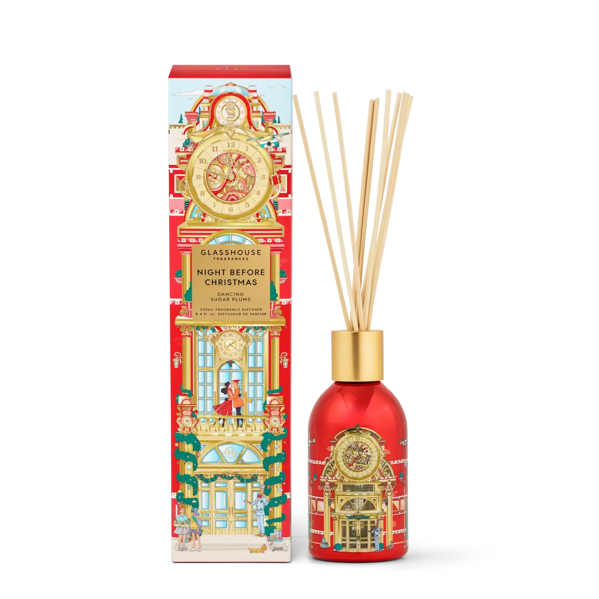 250ml Diffuser - Night Before Christmas-Christmas-Glasshouse-The Bay Room