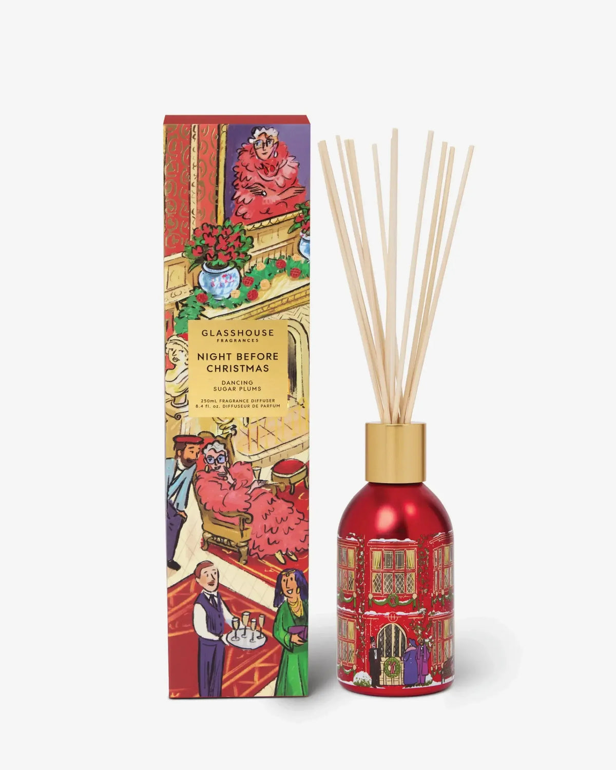 250ml Diffuser - Night Before Christmas-Christmas-Glasshouse-The Bay Room