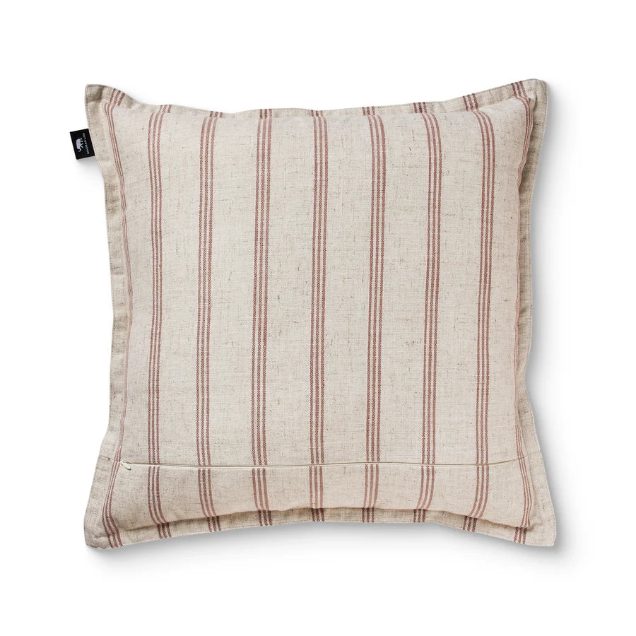 Rye Rosewood Stripe Cushion 50x50cm