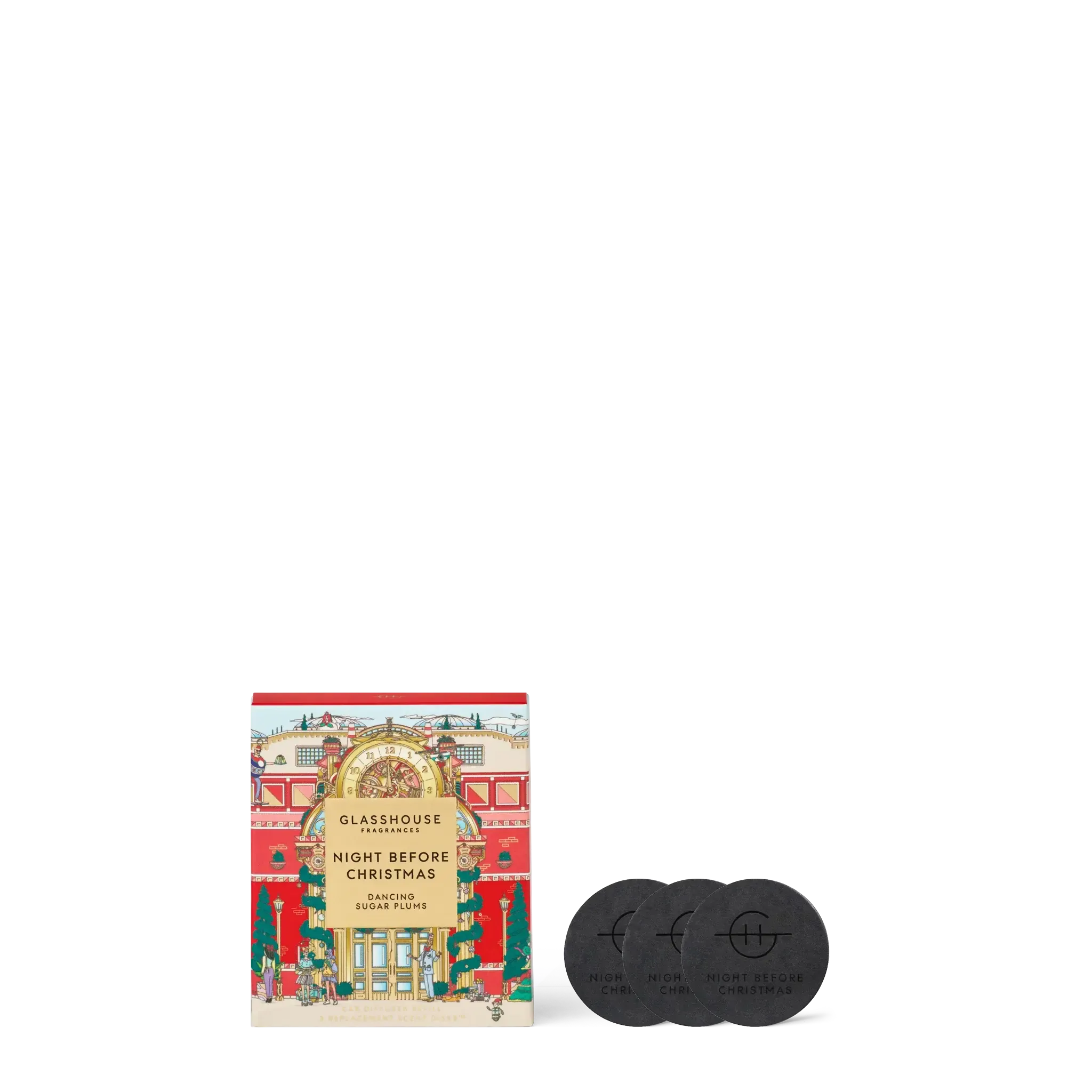 3 Replacement Scent Disks - Night Before Christmas-Christmas-Glasshouse-The Bay Room