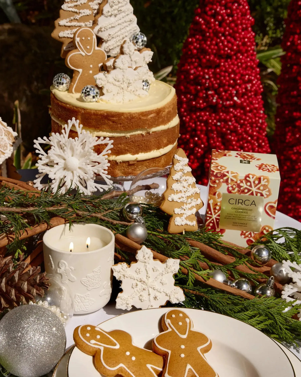 300g Candle - Gingerbread Cookies-Christmas-Circa-The Bay Room