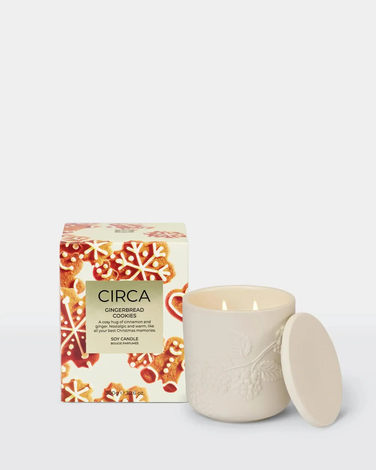 300g Candle - Gingerbread Cookies-Christmas-Circa-The Bay Room