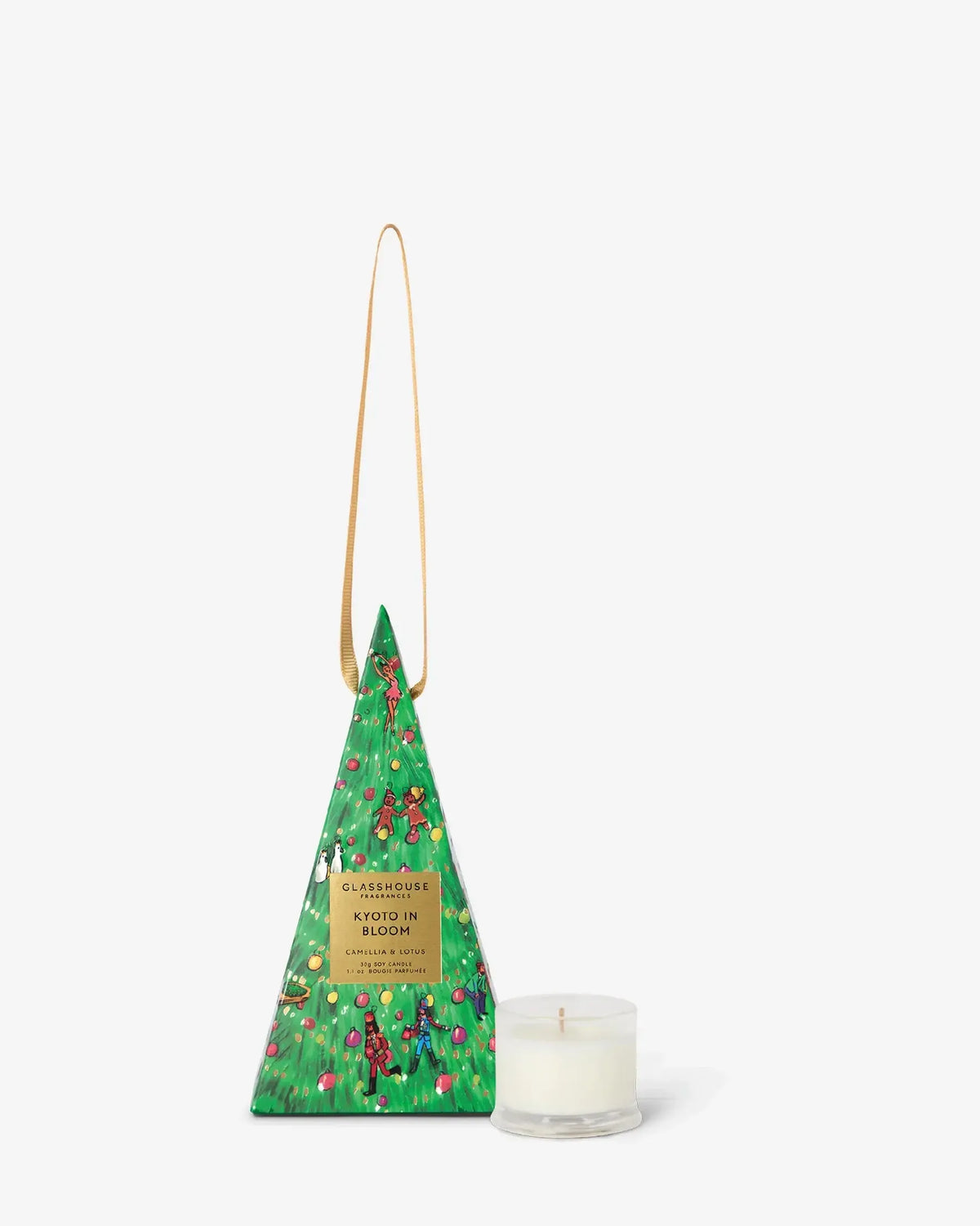 30g Christmas Bauble Candle - Kyoto In Bloom-Christmas-Glasshouse-The Bay Room