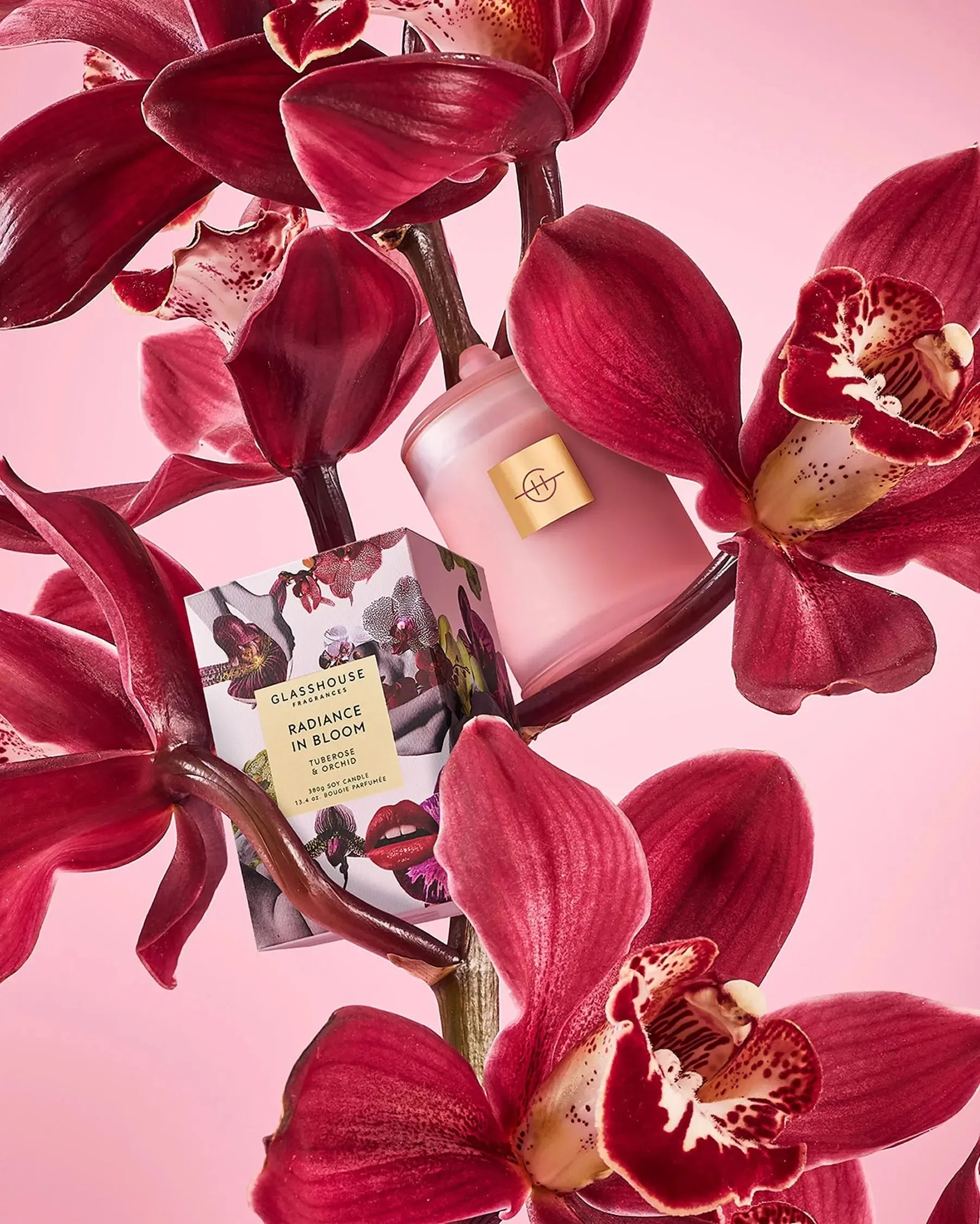 380g Candle - Mother's Day - Radiance In Bloom-Glasshouse-The Bay Room