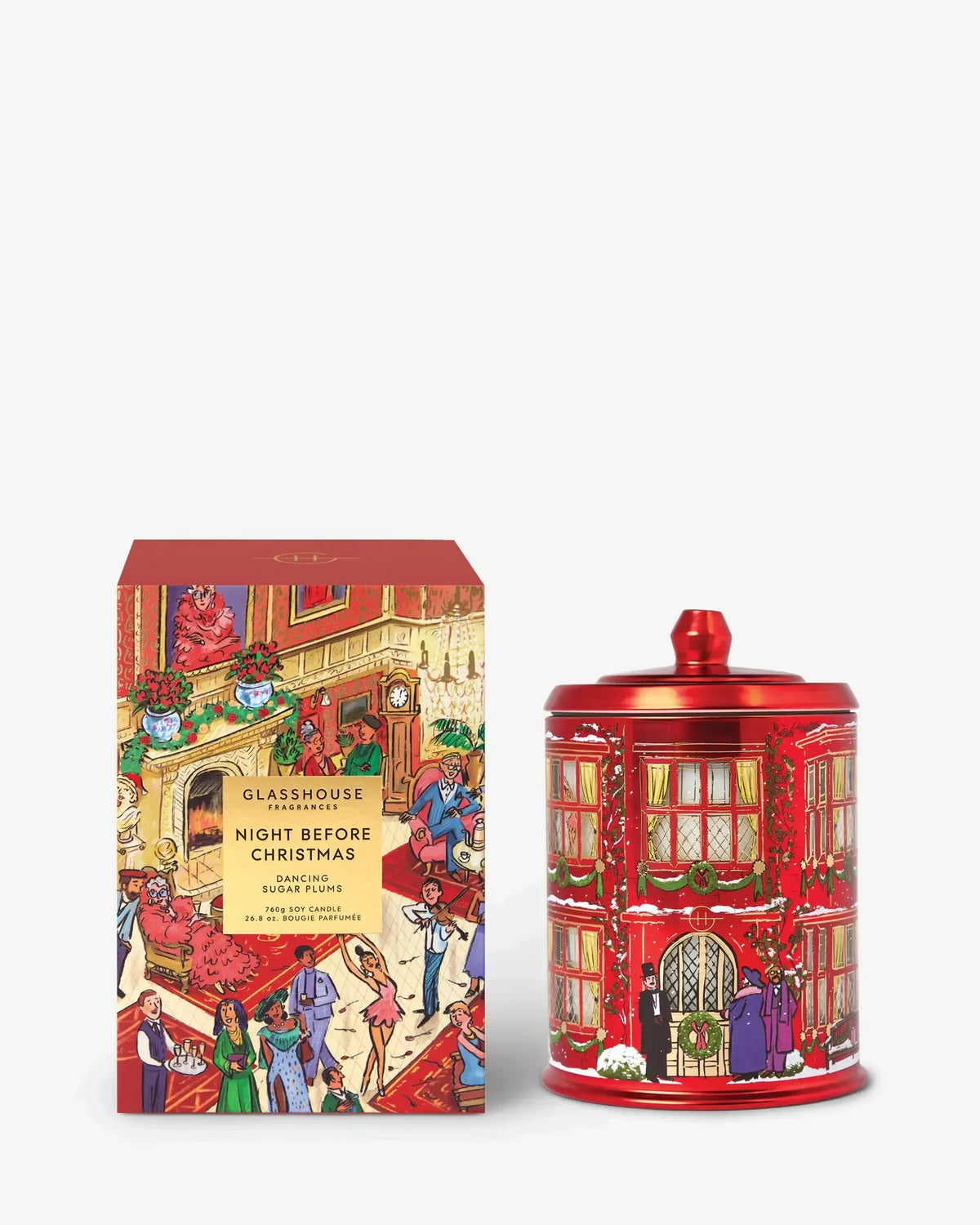 380g Candle - Night Before Christmas-Christmas-Glasshouse-The Bay Room