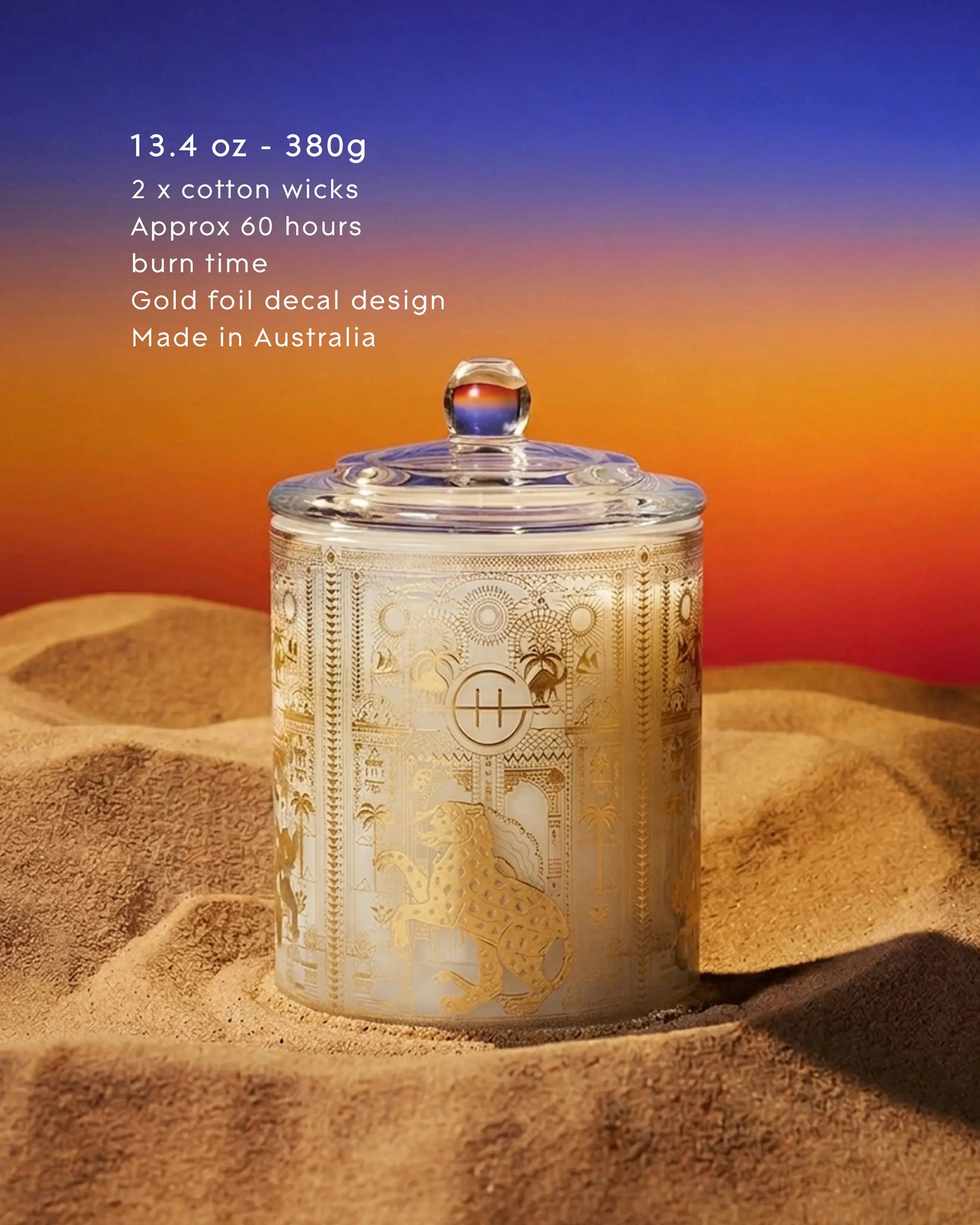 380g Candle - Oasis Mirage-Candles & Fragrances-Glasshouse-The Bay Room