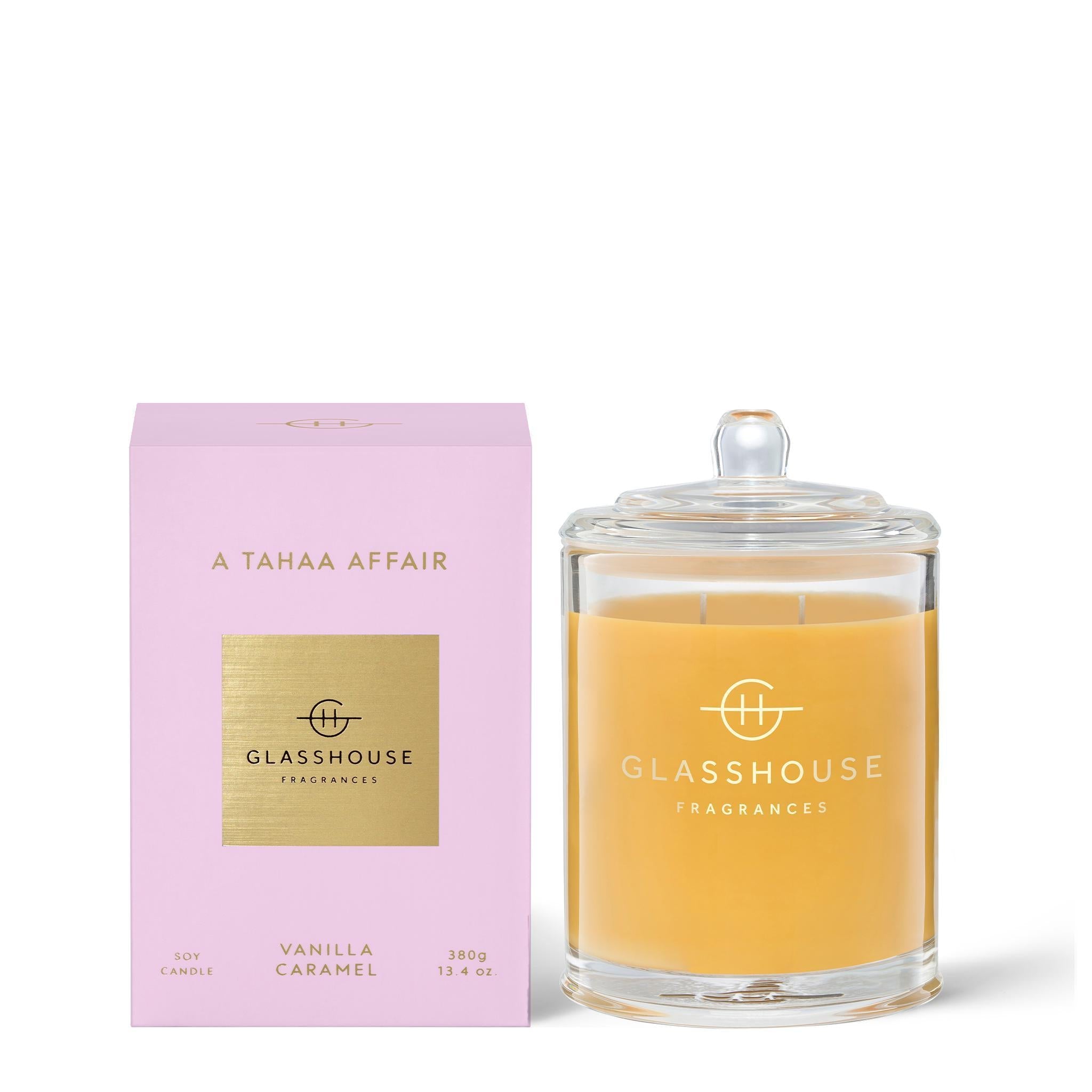 380g Soy Candle - Asst Fragrances-Candles & Fragrances-Glasshouse-A Tahaa Affair-The Bay Room