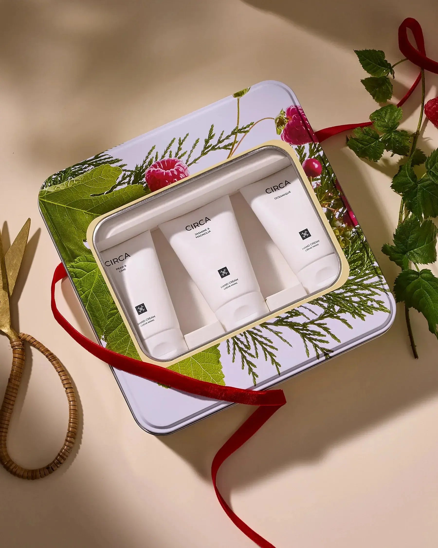 3x40ml Hand Cream Trio - Jasmine & Magnolia, Oceanique, Pear & Lime-Christmas-Circa-The Bay Room