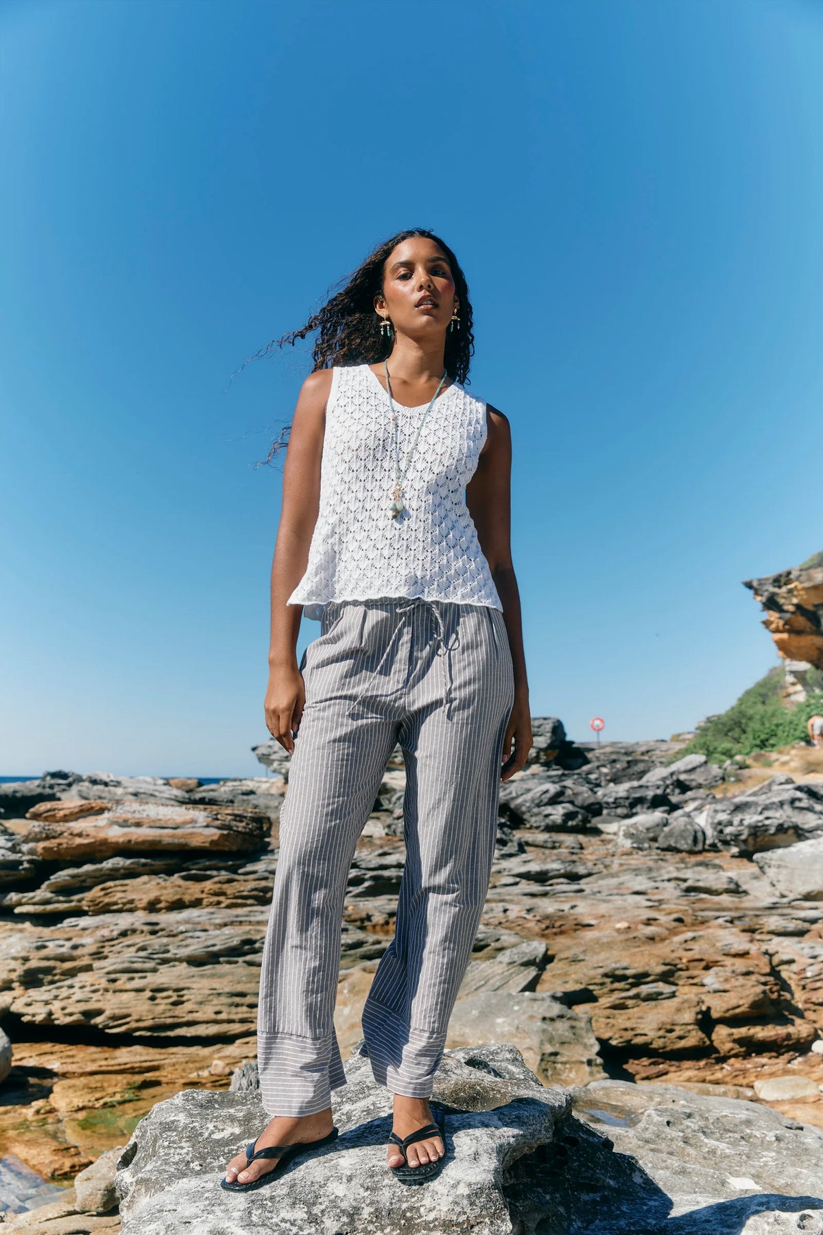 Lyndell Pant - Taupe