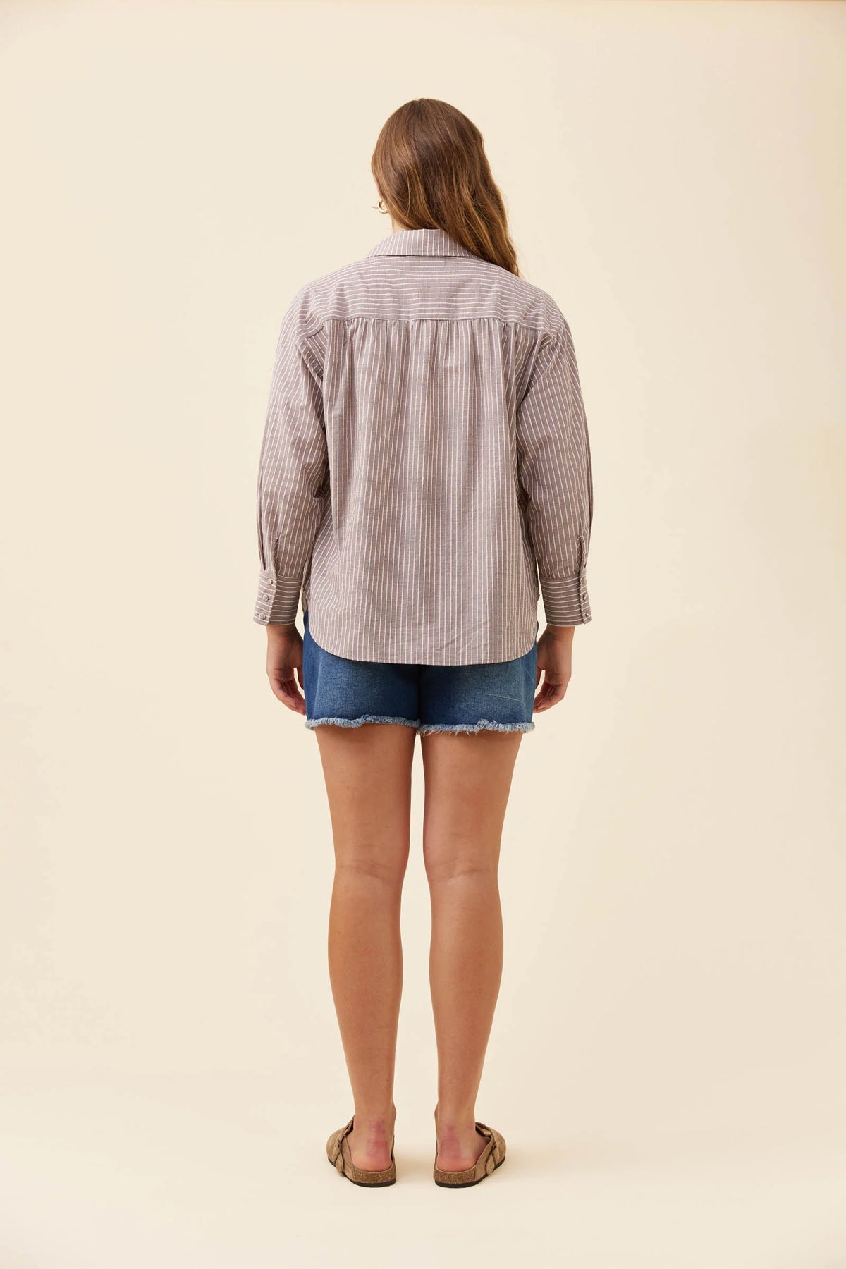 Lyndell Shirt - Taupe