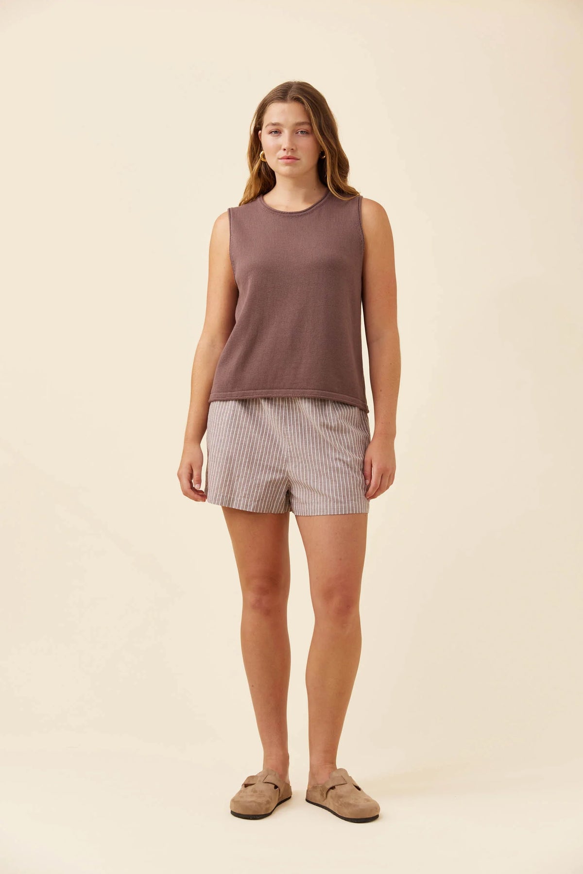 Haser Tank - Taupe