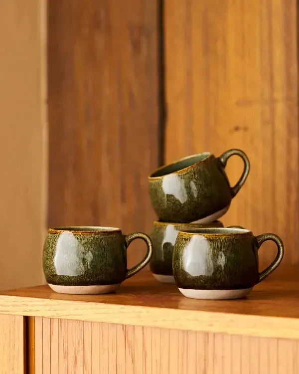 4pc Mineral Mugs in Serpentine-Dining & Entertaining-Robert Gordon-The Bay Room