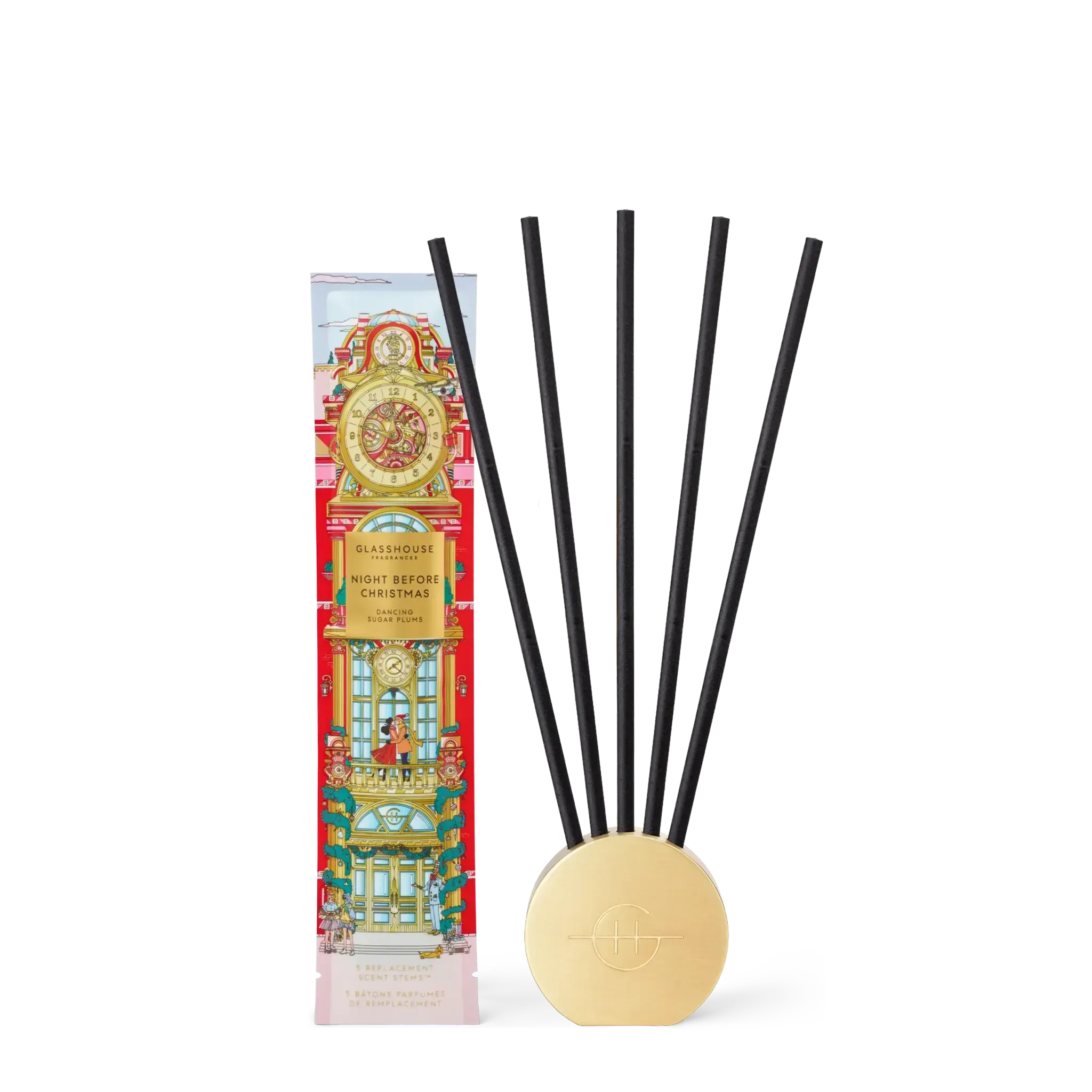5 Replacement Scent Stems - Night Before Christmas-Christmas-Glasshouse-The Bay Room