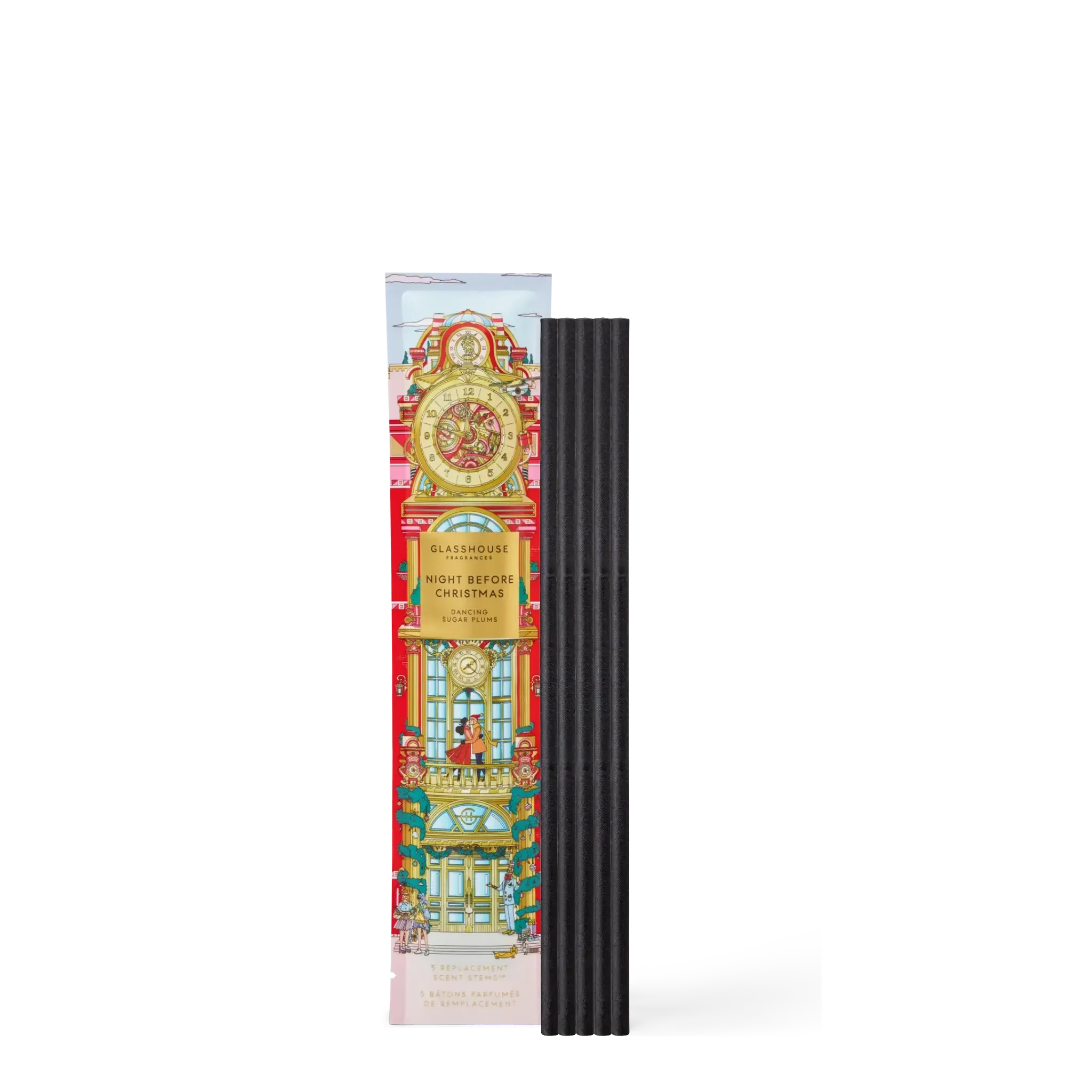 5 Replacement Scent Stems - Night Before Christmas-Christmas-Glasshouse-The Bay Room
