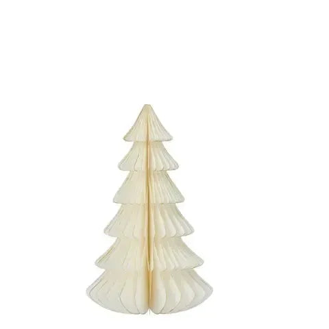 6 Tier Tree Paper Decor 11x18cm White-Christmas-Coast To Coast Home-The Bay Room