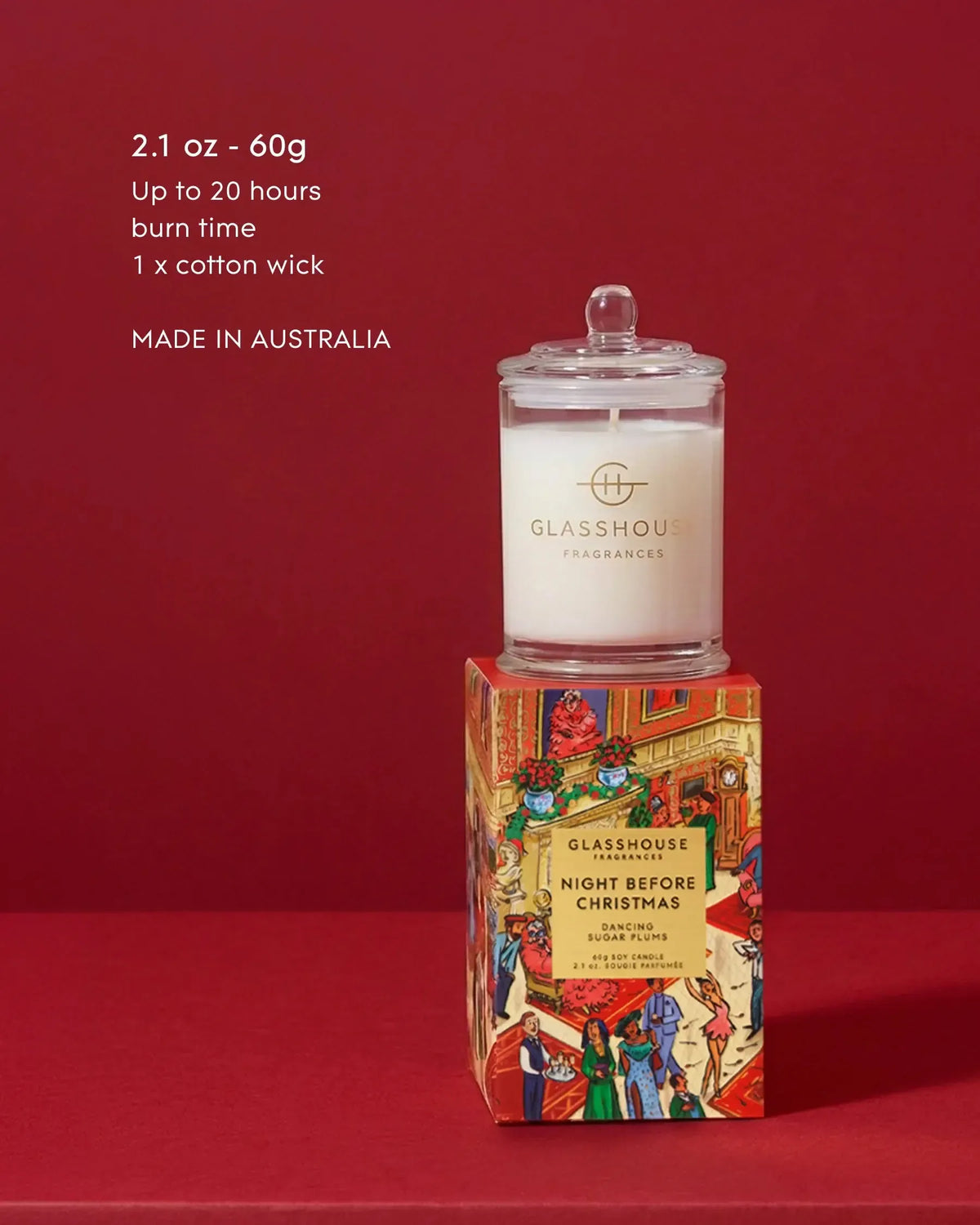 60g Candle - Night Before Christmas-Christmas-Glasshouse-The Bay Room