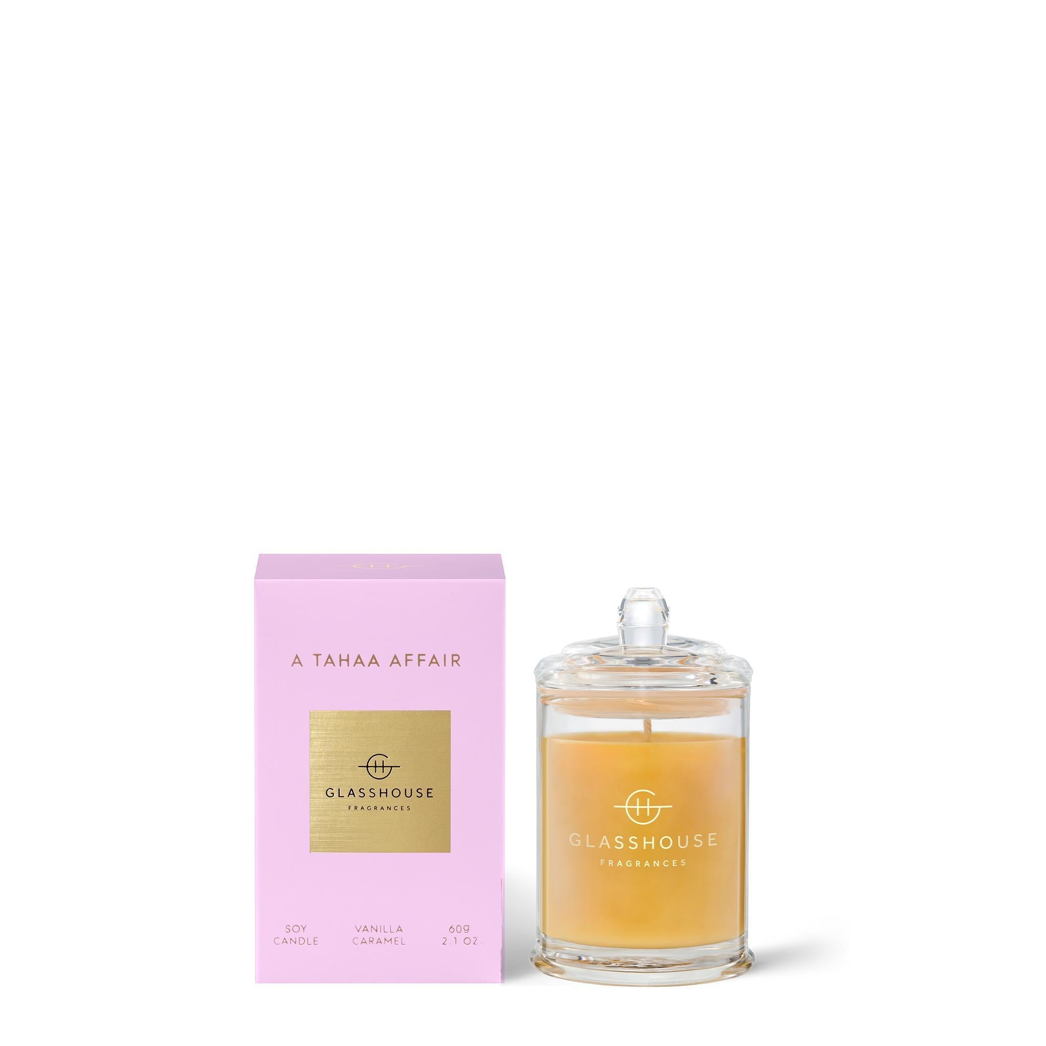 60g Soy Candle - Asst Fragrances-Candles & Fragrances-Glasshouse-A Tahaa Affair-The Bay Room