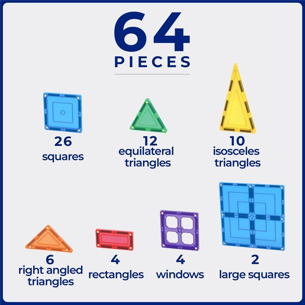 64 Piece Explorer Set-Toys-TileTek-The Bay Room