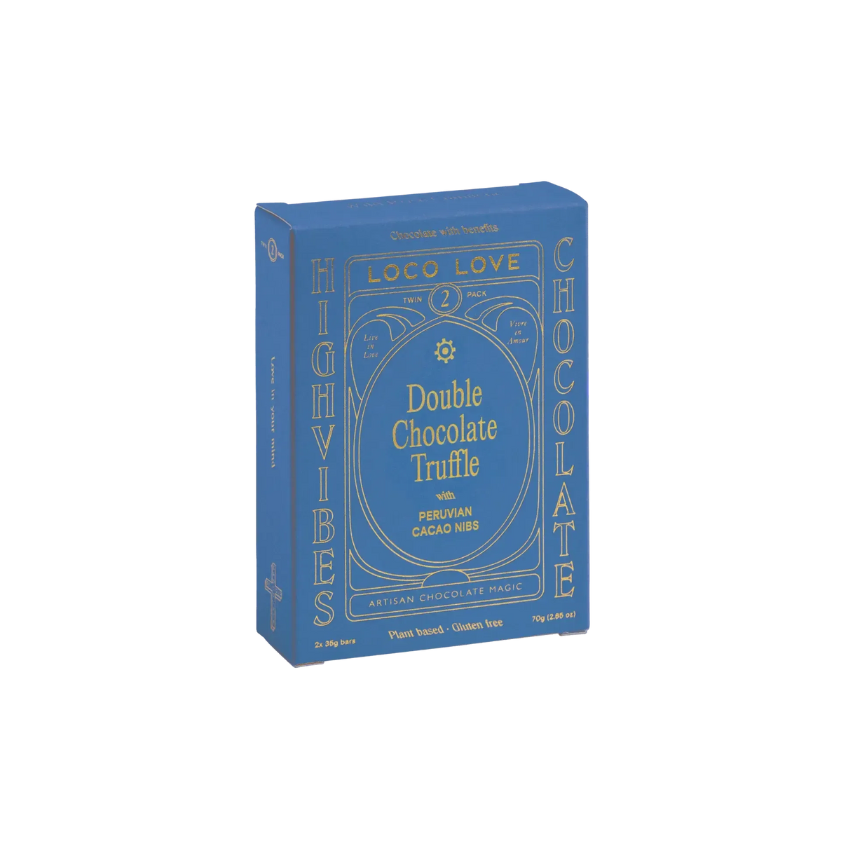 70g Twin Double Choc Truffle-Gourmet Food & Drink-Loco Love-The Bay Room
