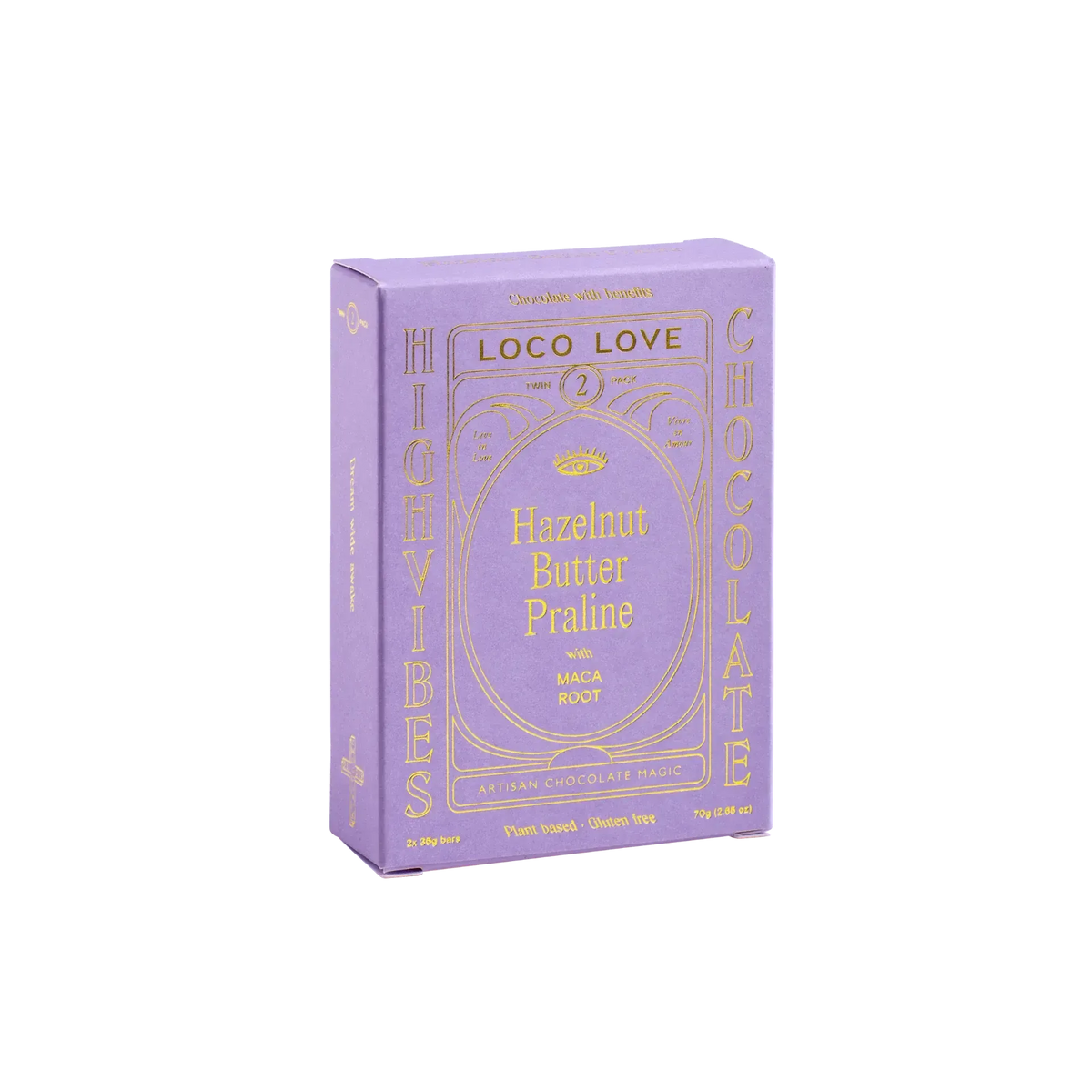 70g Twin Hazelnut Praline-Gourmet Food & Drink-Loco Love-The Bay Room