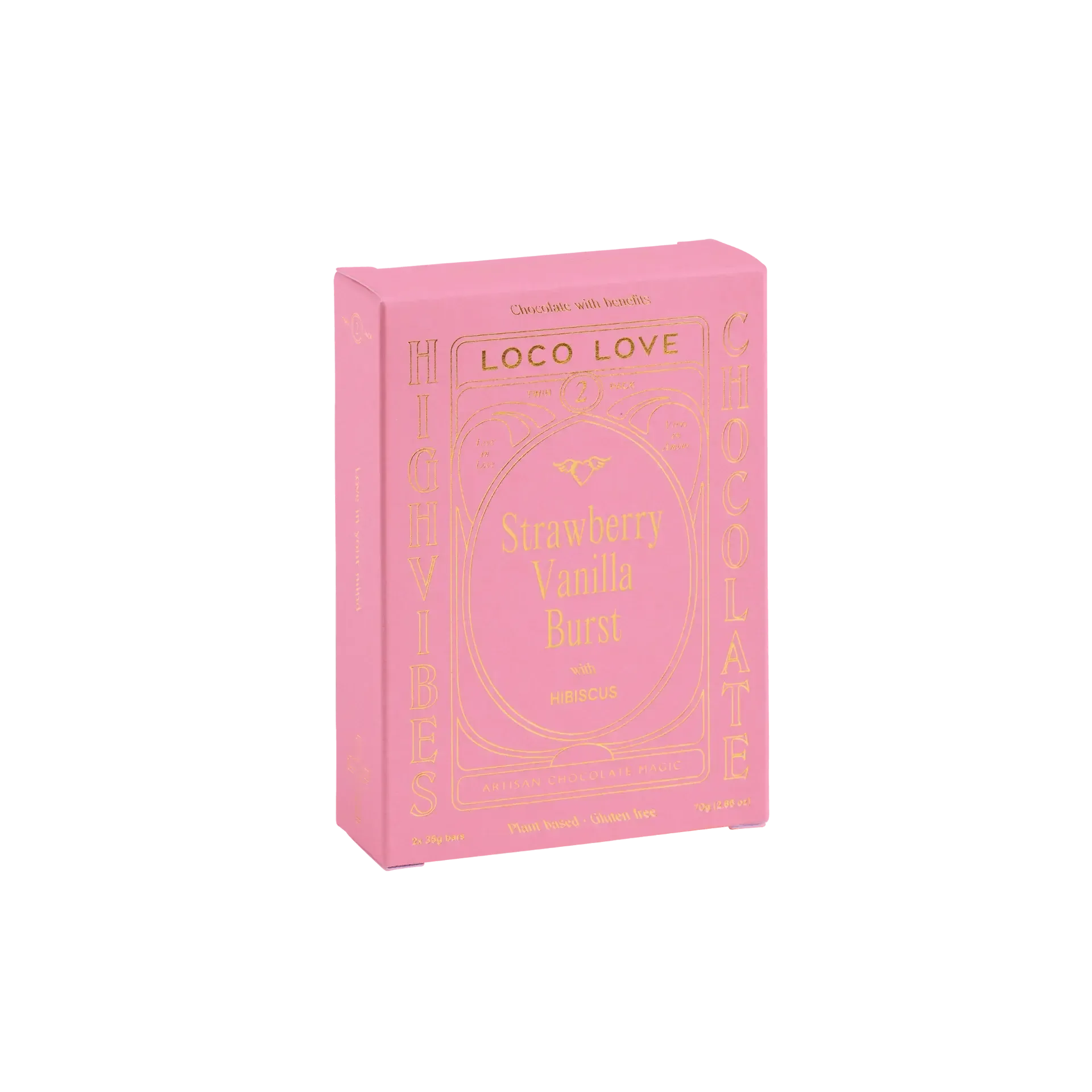 70g Twin Strawberry Vanilla Burst-Gourmet Food & Drink-Loco Love-The Bay Room