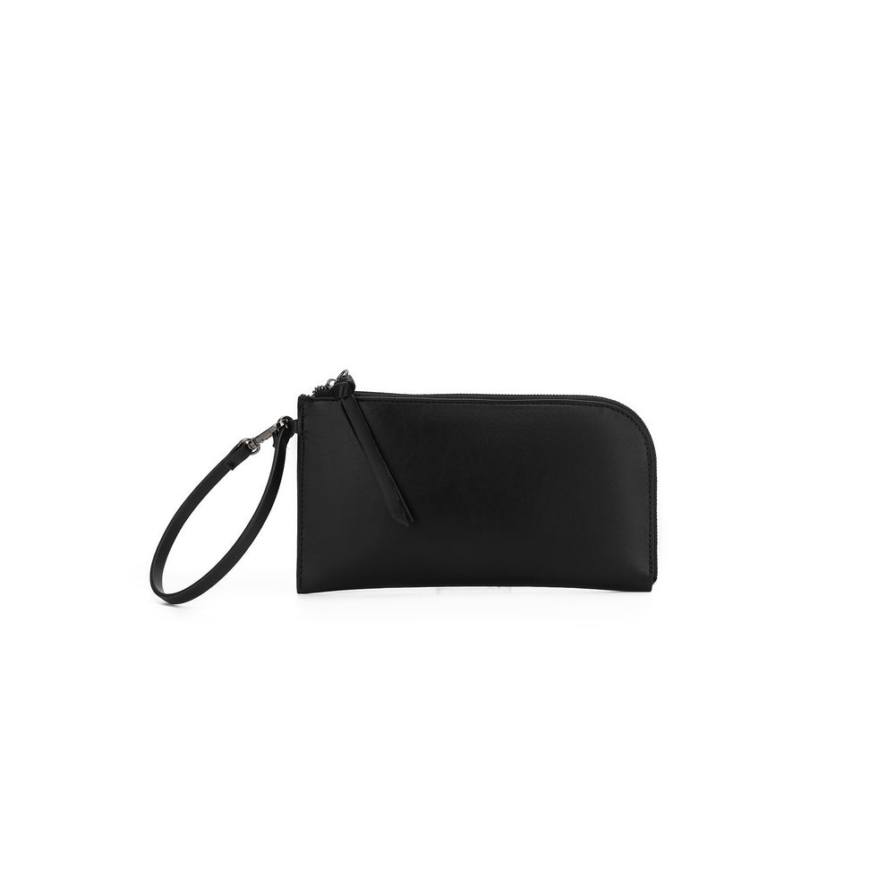 Solana Black 2 Piece Woven Handbag Tote