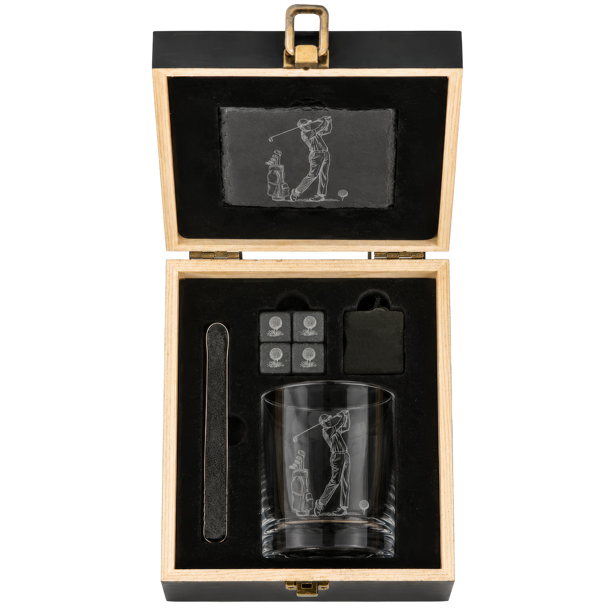 Whisky Business Golf 9pc Whisky Set