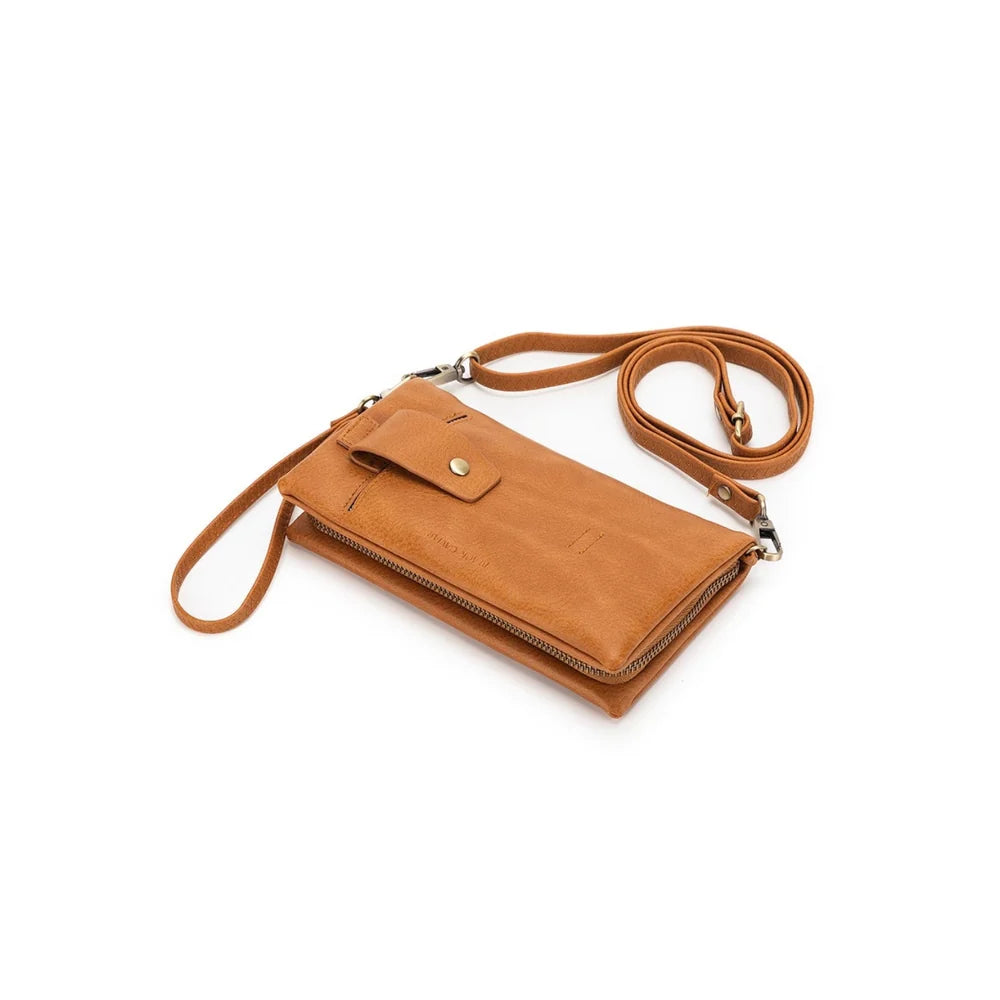 Sky Tan Crossbody Phone Wallet