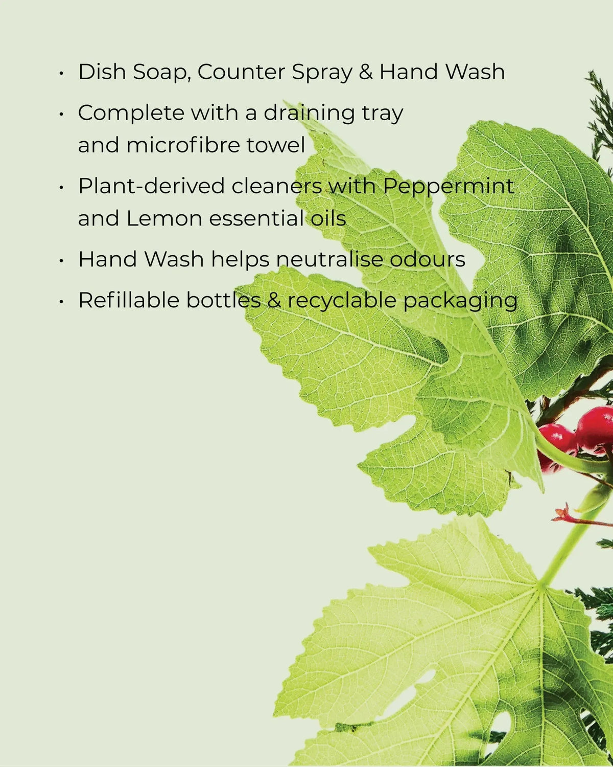 900ml Kitchen Trio Gift Set - White Tea & Wild Mint-Christmas-Circa-The Bay Room