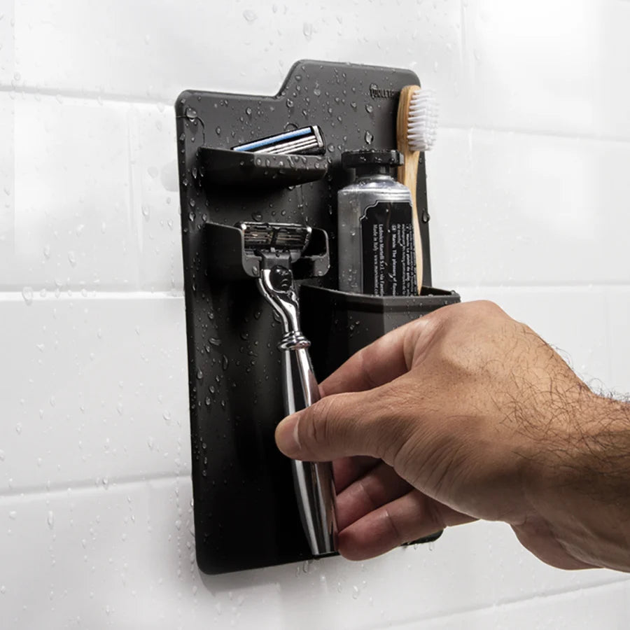 The Harvey Toothbrush & Razor Holder - Charcoal