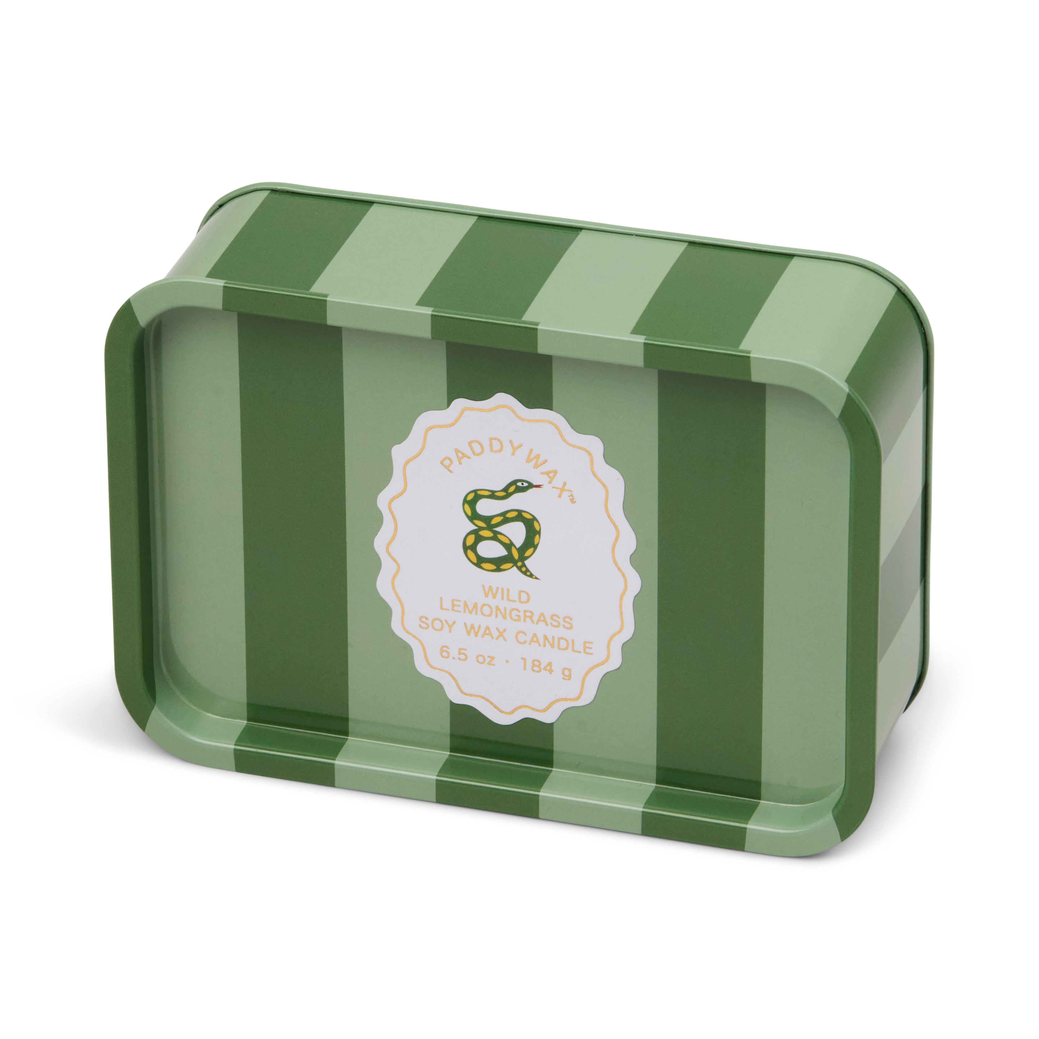 A Dopo 184g Printed Tin - Snake - Wild Lemongrass-Candles & Fragrances-Paddywax-The Bay Room