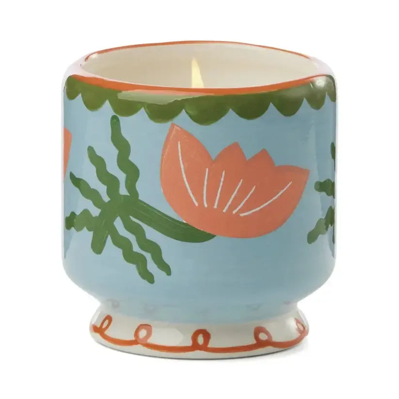 A Dopo 226g Flower Ceramic Candle - Cactus Flower-Candles & Fragrances-Paddywax-The Bay Room