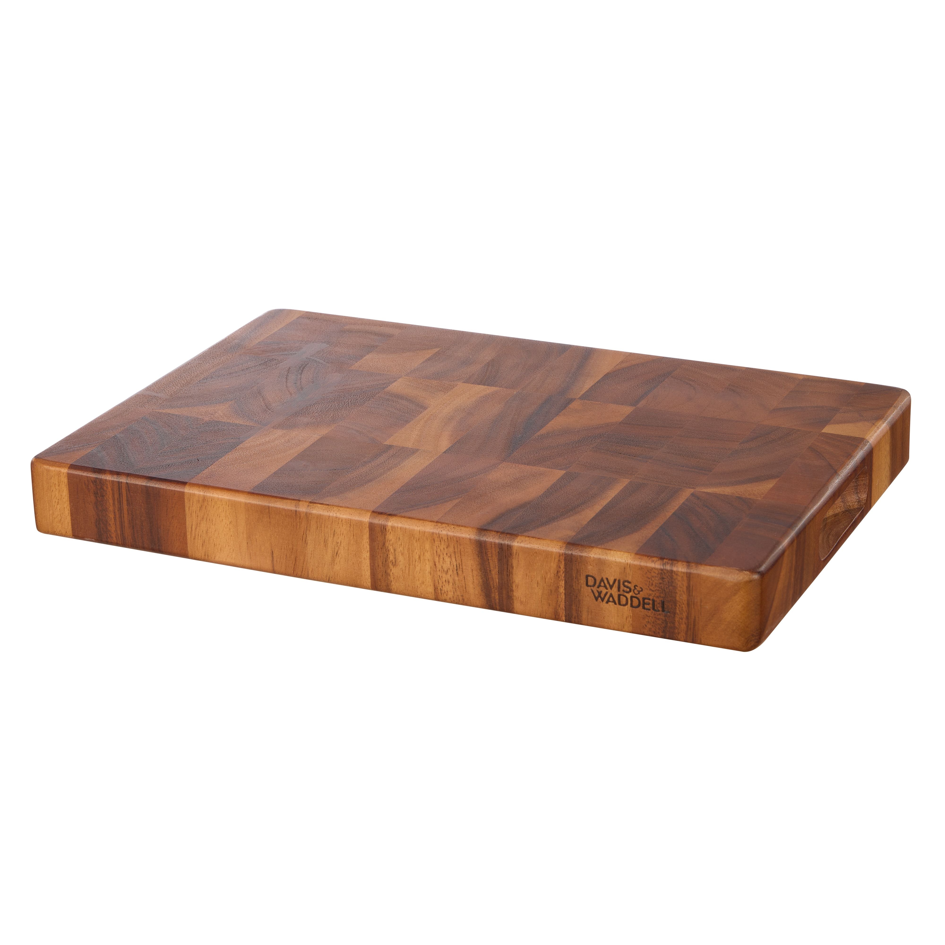 Acacia Wood End Grain Cut Board 38x26x4cm-Kitchenware-David & Waddell-The Bay Room