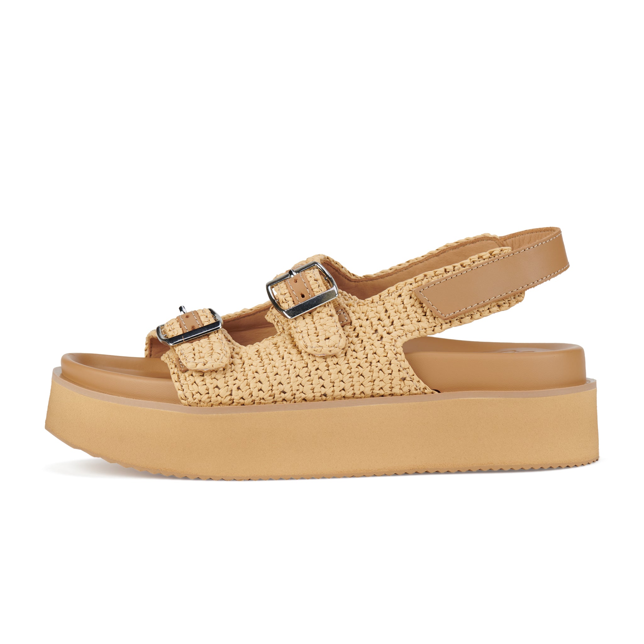 Ace Sandal Weave All Tan-Footwear-Rollie-The Bay Room