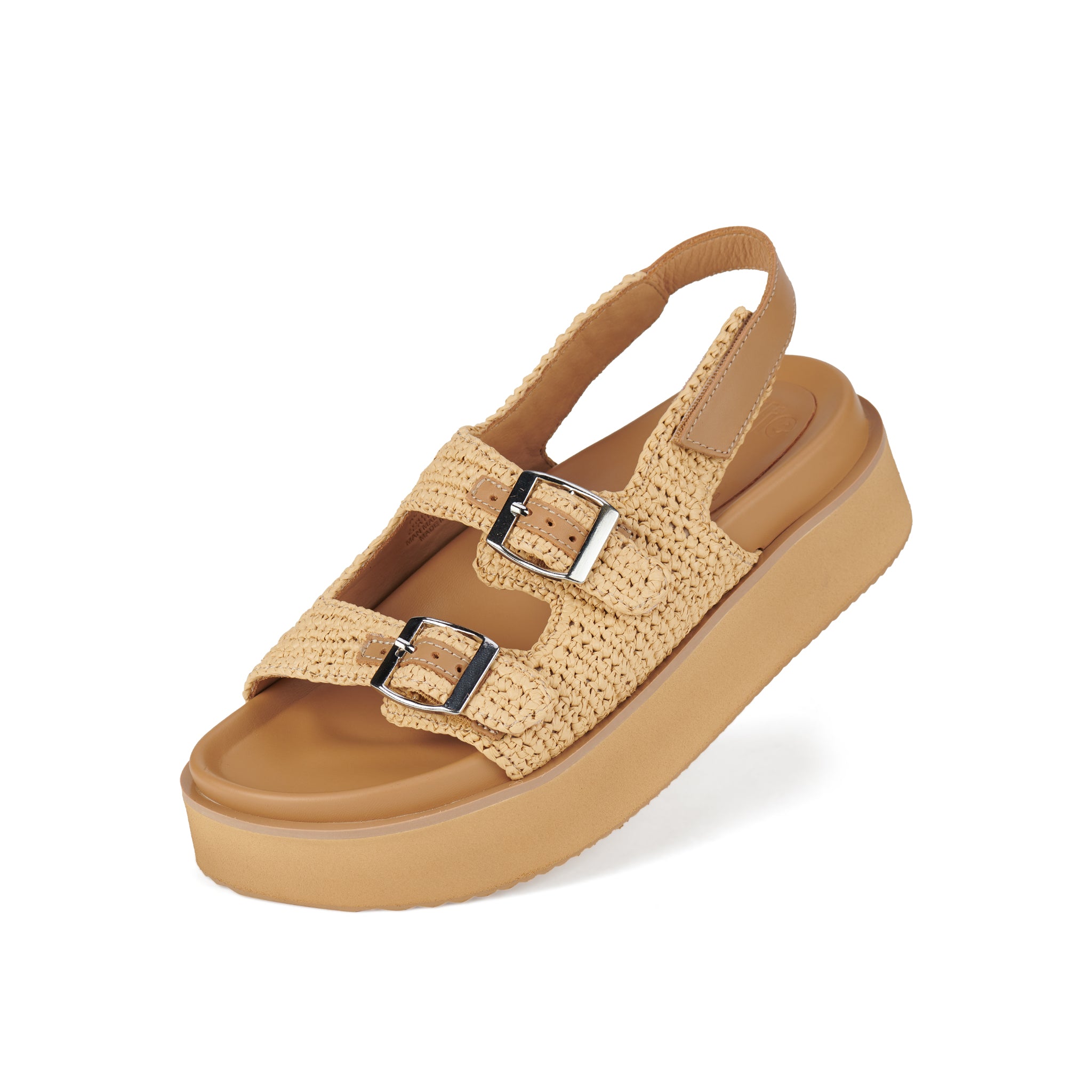 Ace Sandal Weave All Tan-Footwear-Rollie-The Bay Room