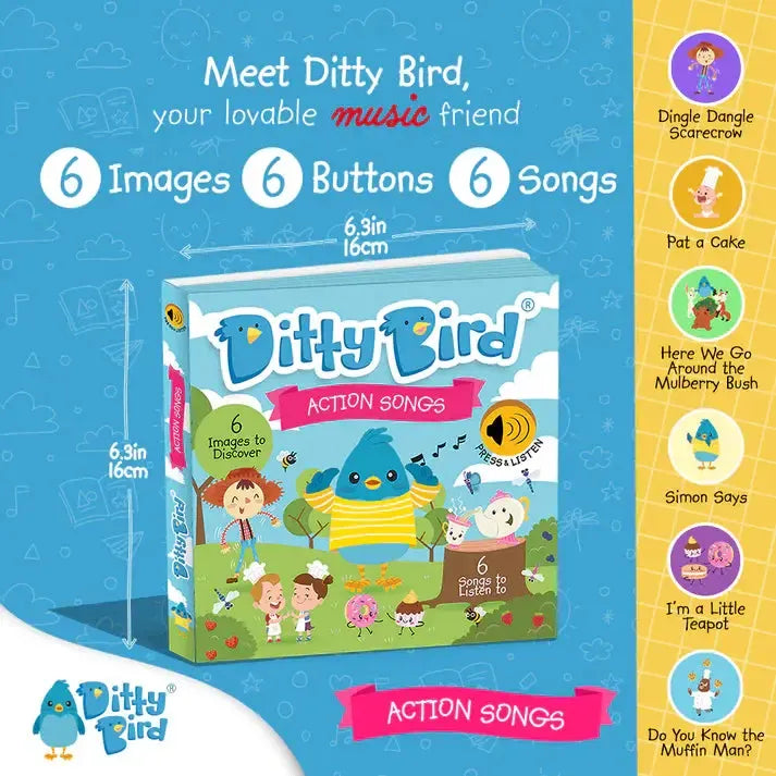Action Songs-Nursery & Nurture-Ditty Bird-The Bay Room
