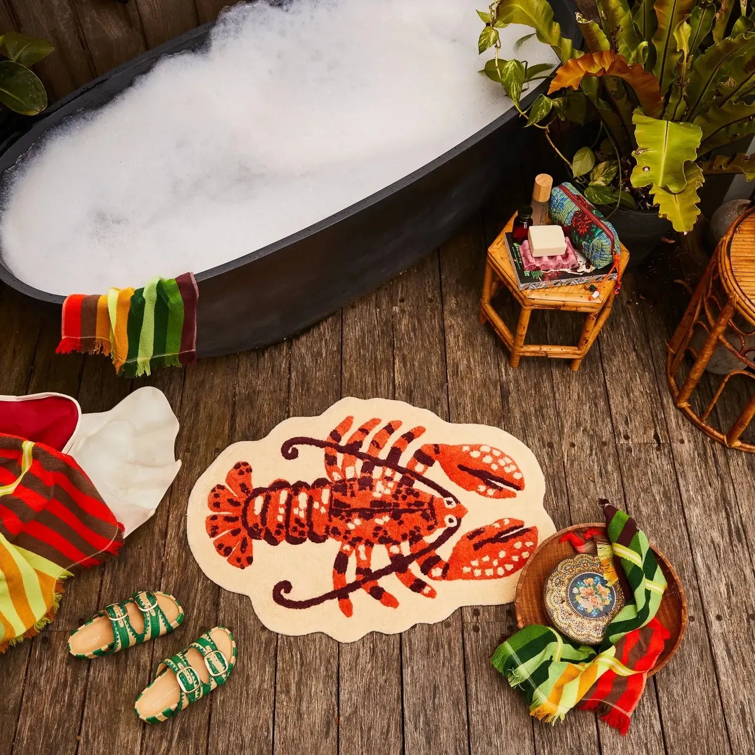 Aldo Bath Mat-Soft Furnishings-Sage & Clare-The Bay Room