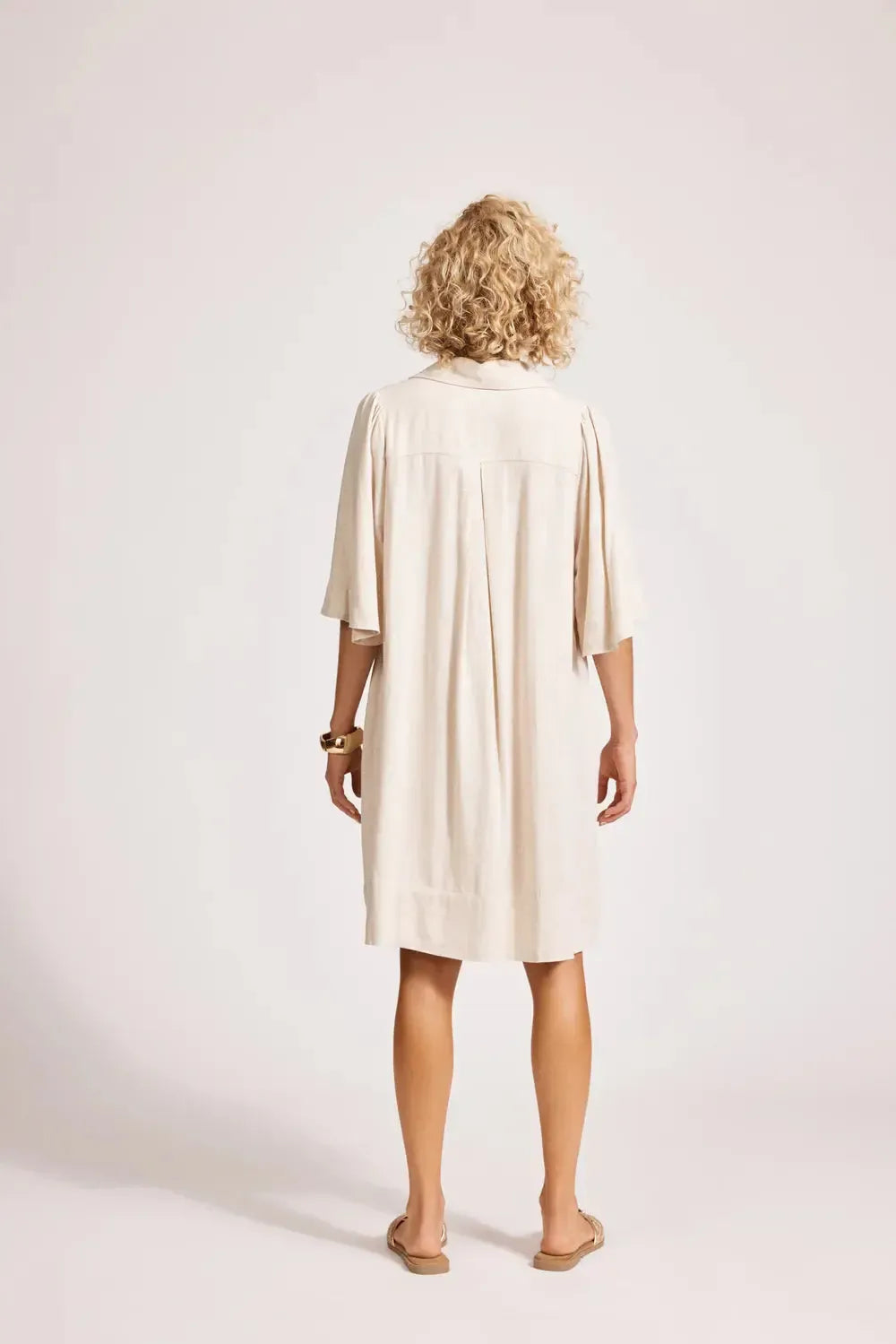 Alesia Shirt Dress - Tusk-Eb & Ive-The Bay Room
