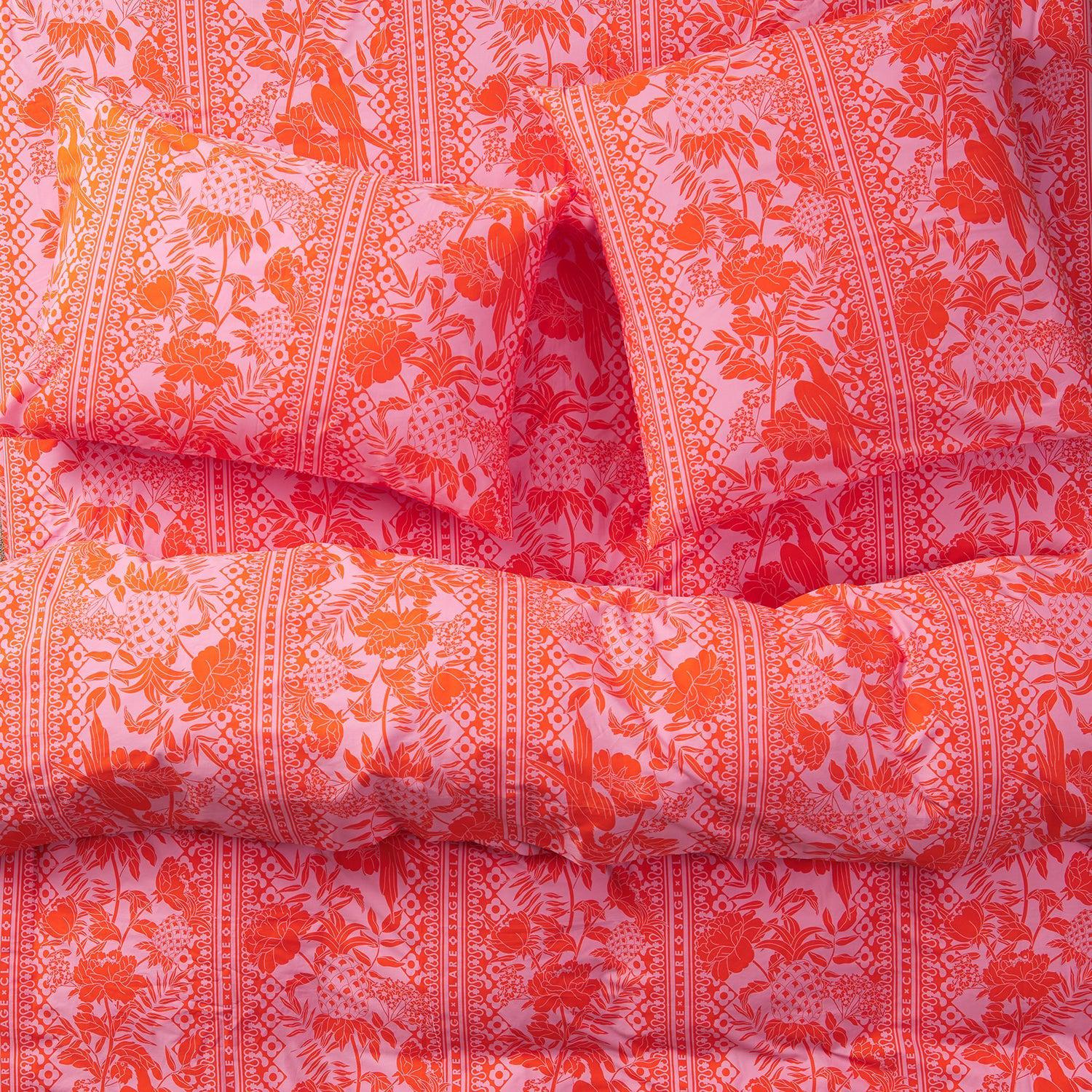 Alexa Cotton Euro Pillowcase Set - Cosmos-Soft Furnishings-PLAY by Sage & Clare-The Bay Room