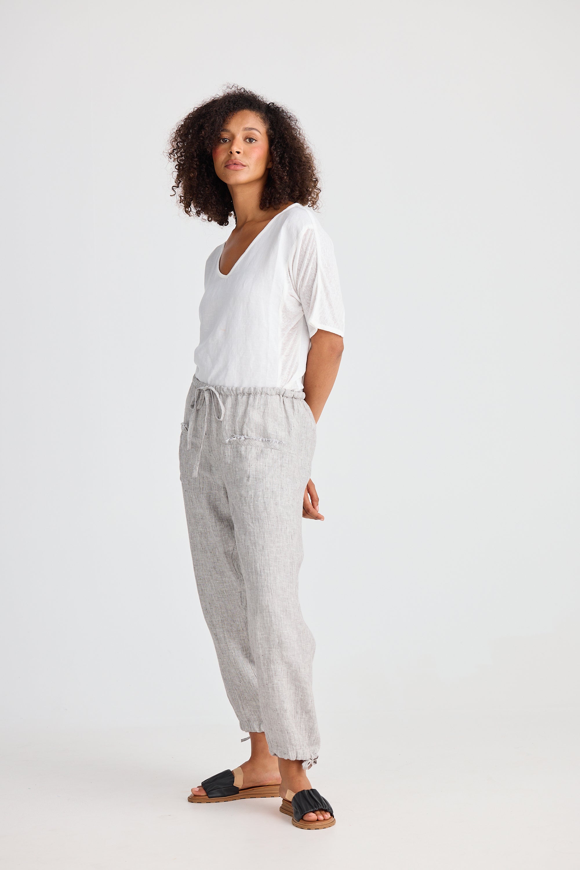 Amazon Pant - Charcoal Fleck-Pants-The Shanty Corporation-The Bay Room