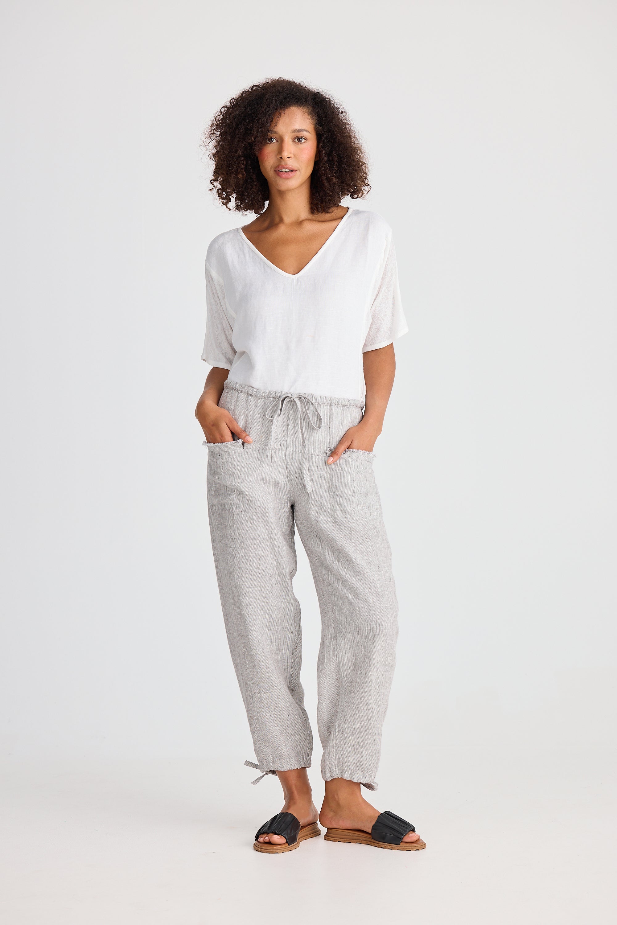 Amazon Pant - Charcoal Fleck-Pants-The Shanty Corporation-The Bay Room