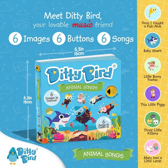 Animal Songs-Nursery & Nurture-Ditty Bird-The Bay Room
