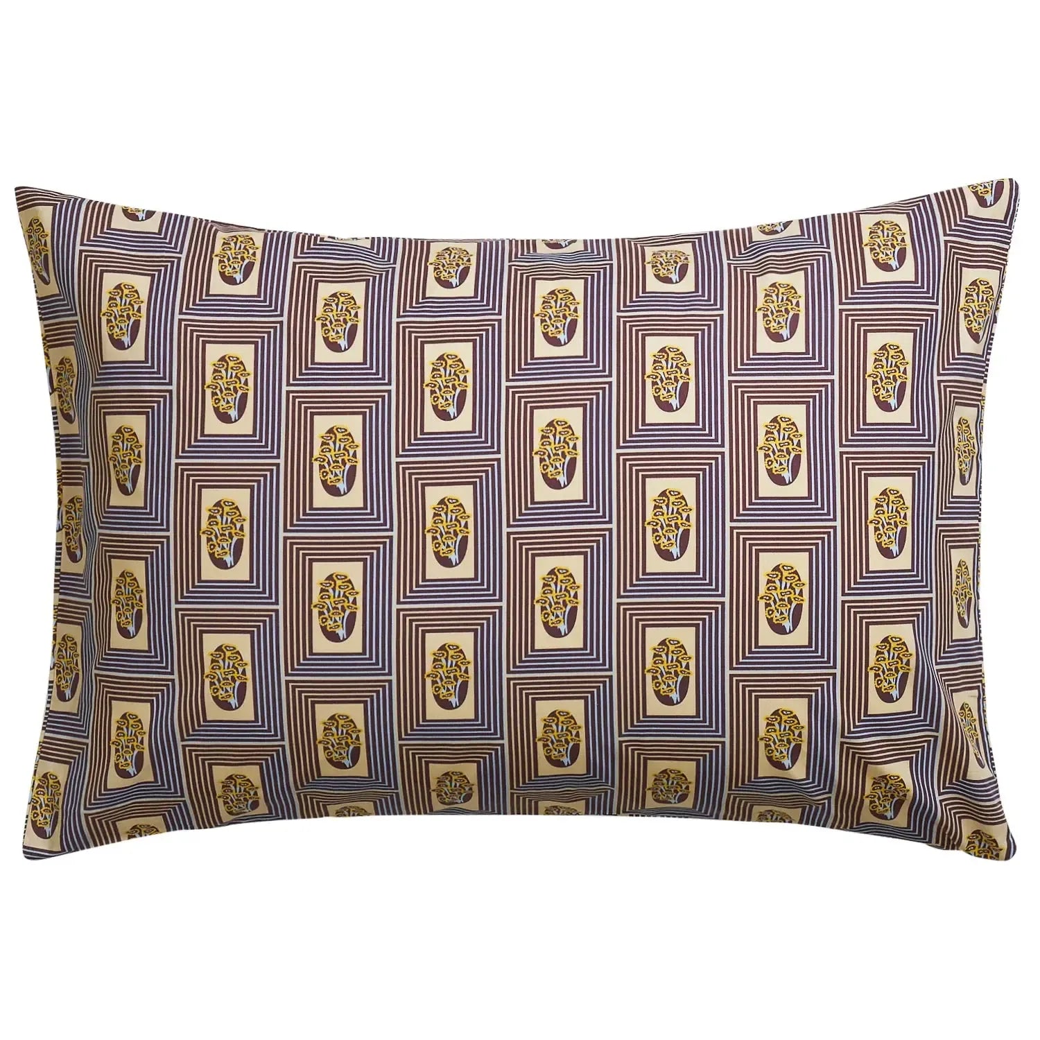 Antonella Cotton Pillowcase Set - Garnet-Soft Furnishings-Sage & Clare-The Bay Room