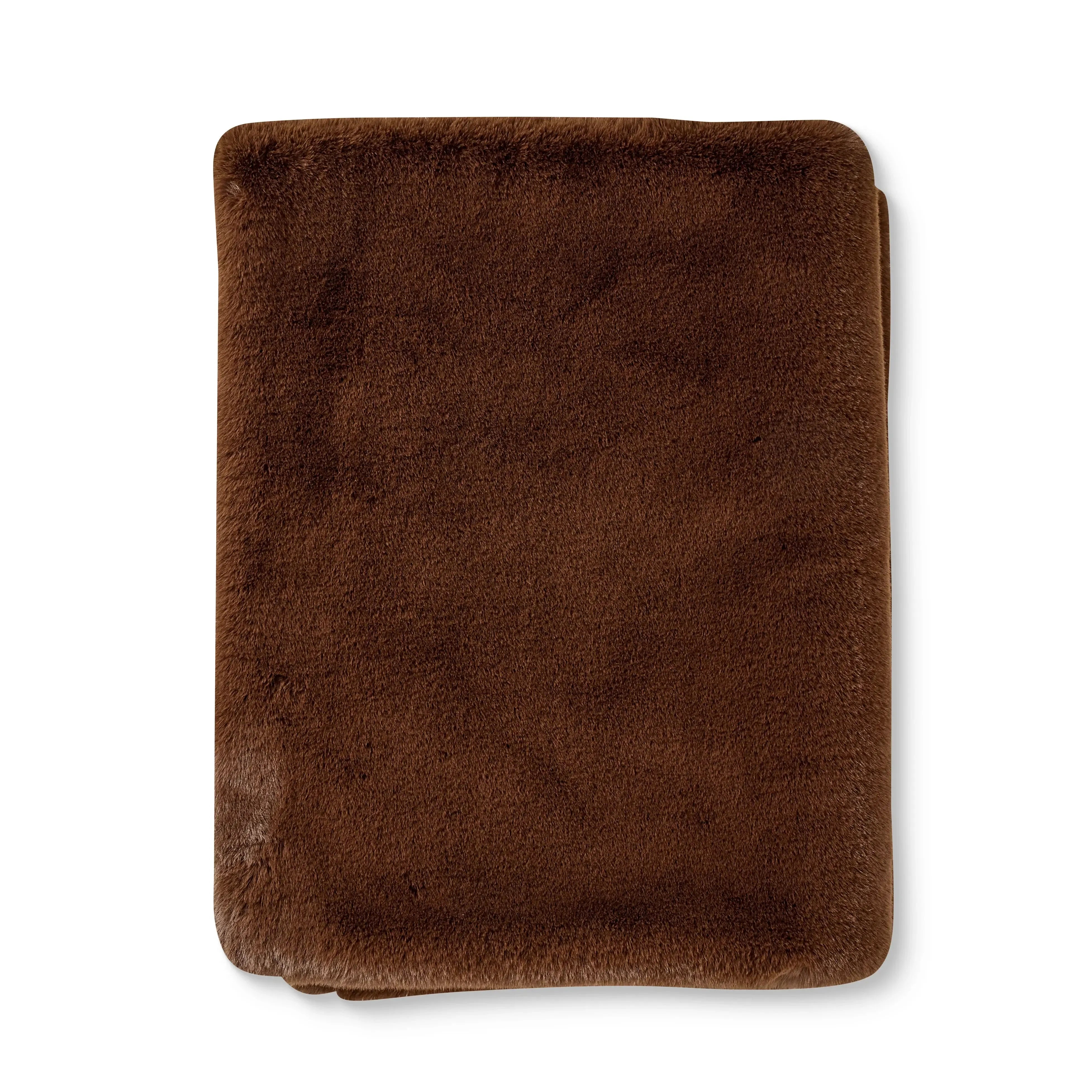 Arctic Chocolate Throw 130x150cm-Soft Furnishings-Madras Link-The Bay Room