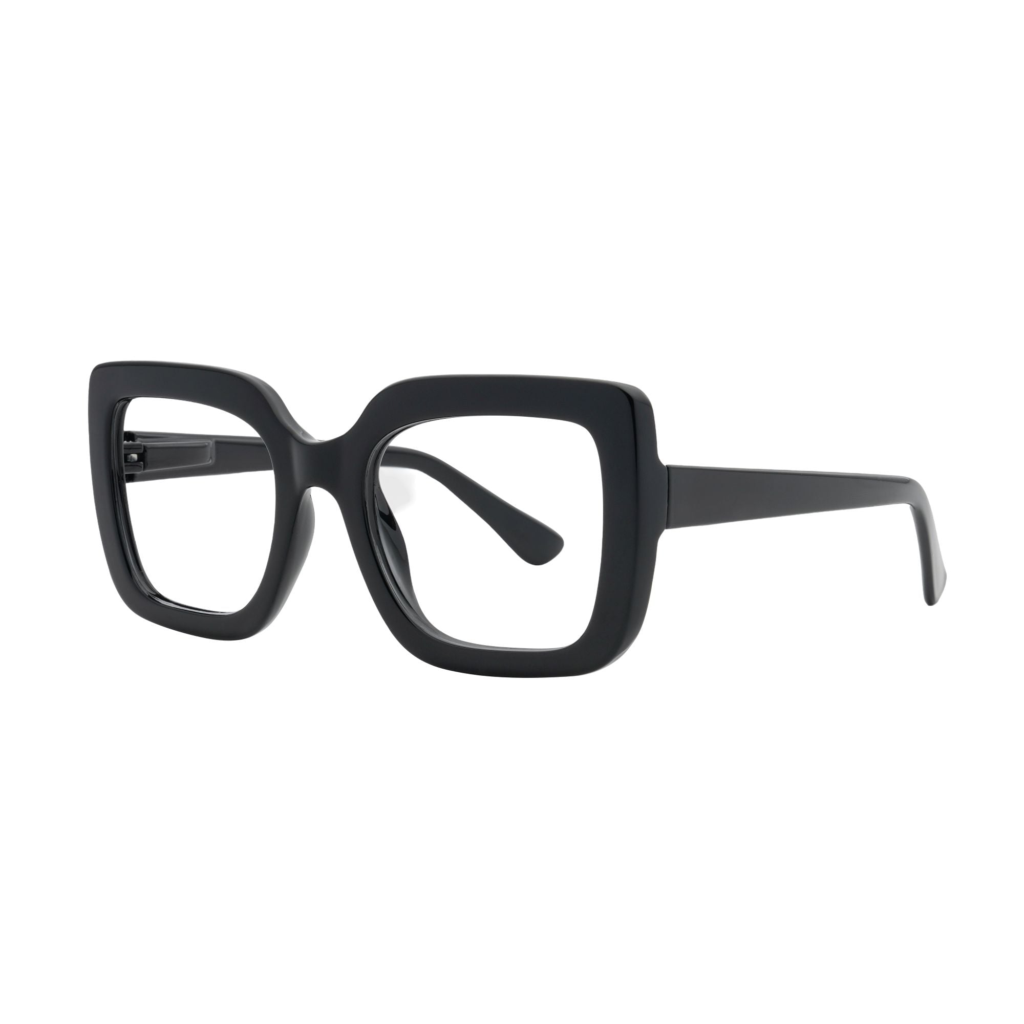 Aria Anti-Blue Reading Glasses - Black-Headwear & Sunglasses-Captivated Soul-The Bay Room