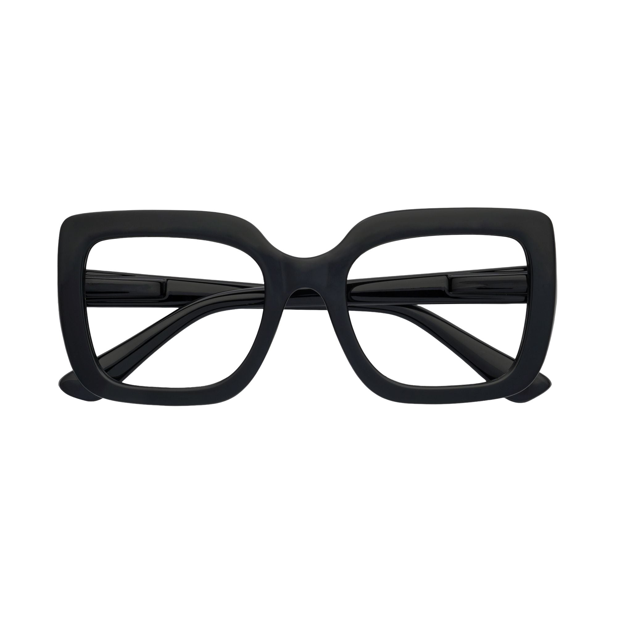 Aria Anti-Blue Reading Glasses - Black-Headwear & Sunglasses-Captivated Soul-The Bay Room
